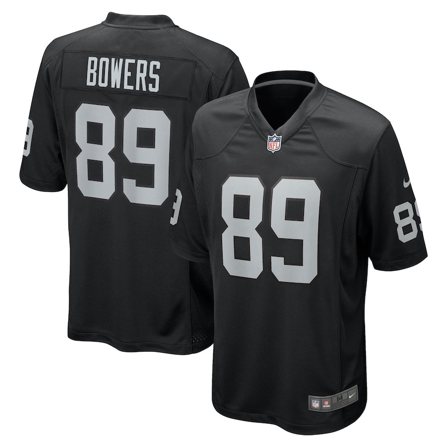 Brock Bowers #89 Las Vegas Raiders Game Jersey - Men's | Black