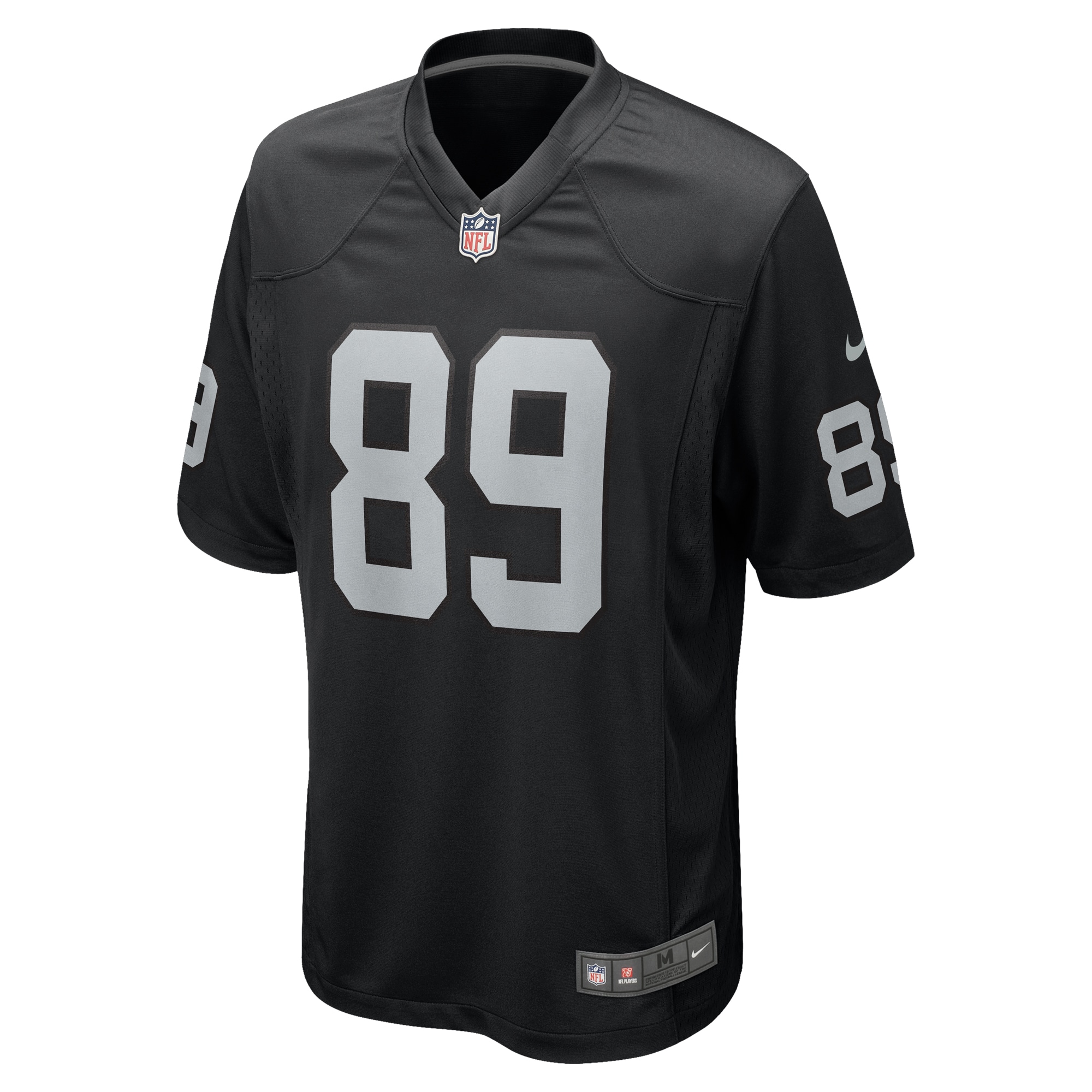 Alternative view of Brock Bowers Las Vegas Raiders Game Jersey - Men's