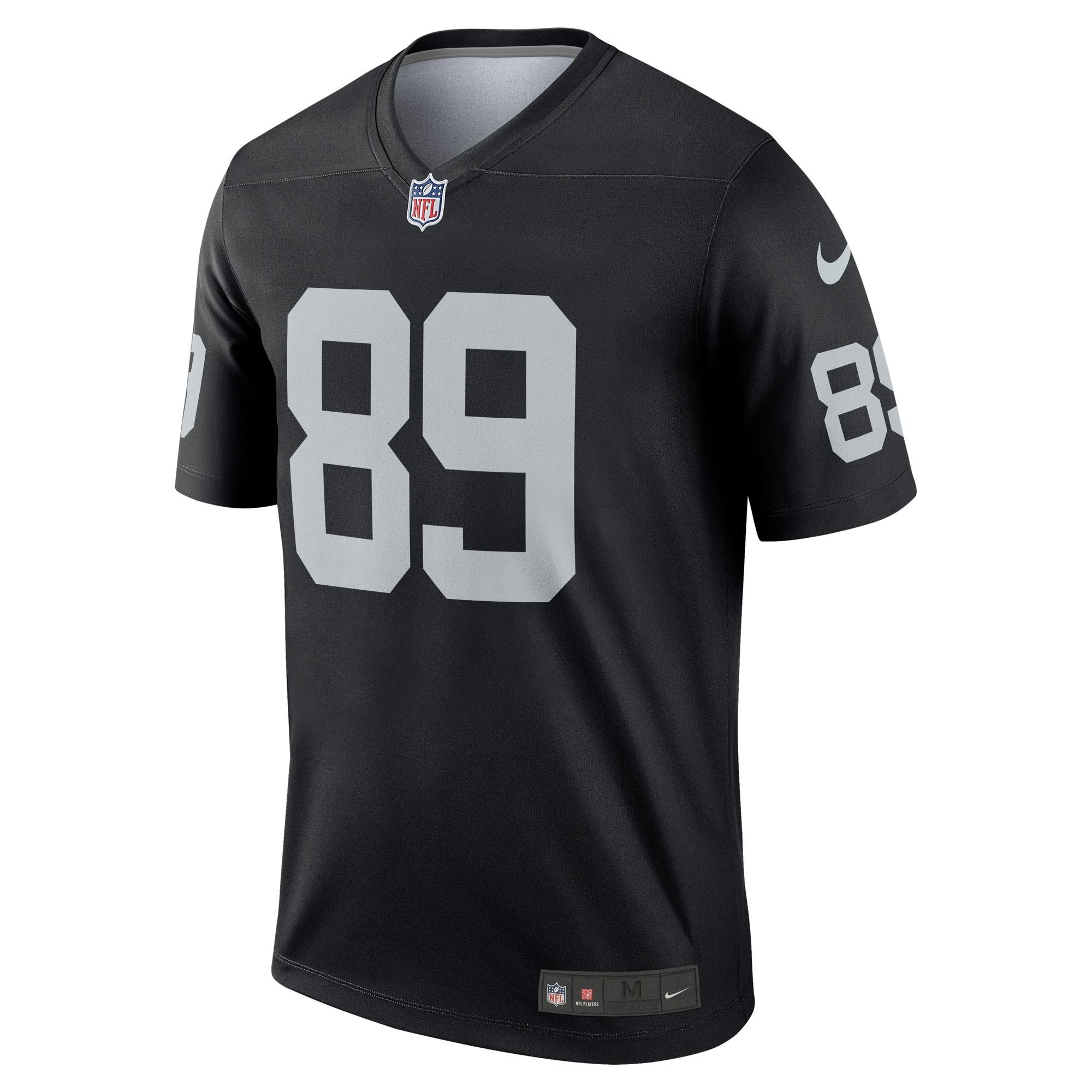 Alternative view of Brock Bowers Las Vegas Raiders Legend Jersey - Men's
