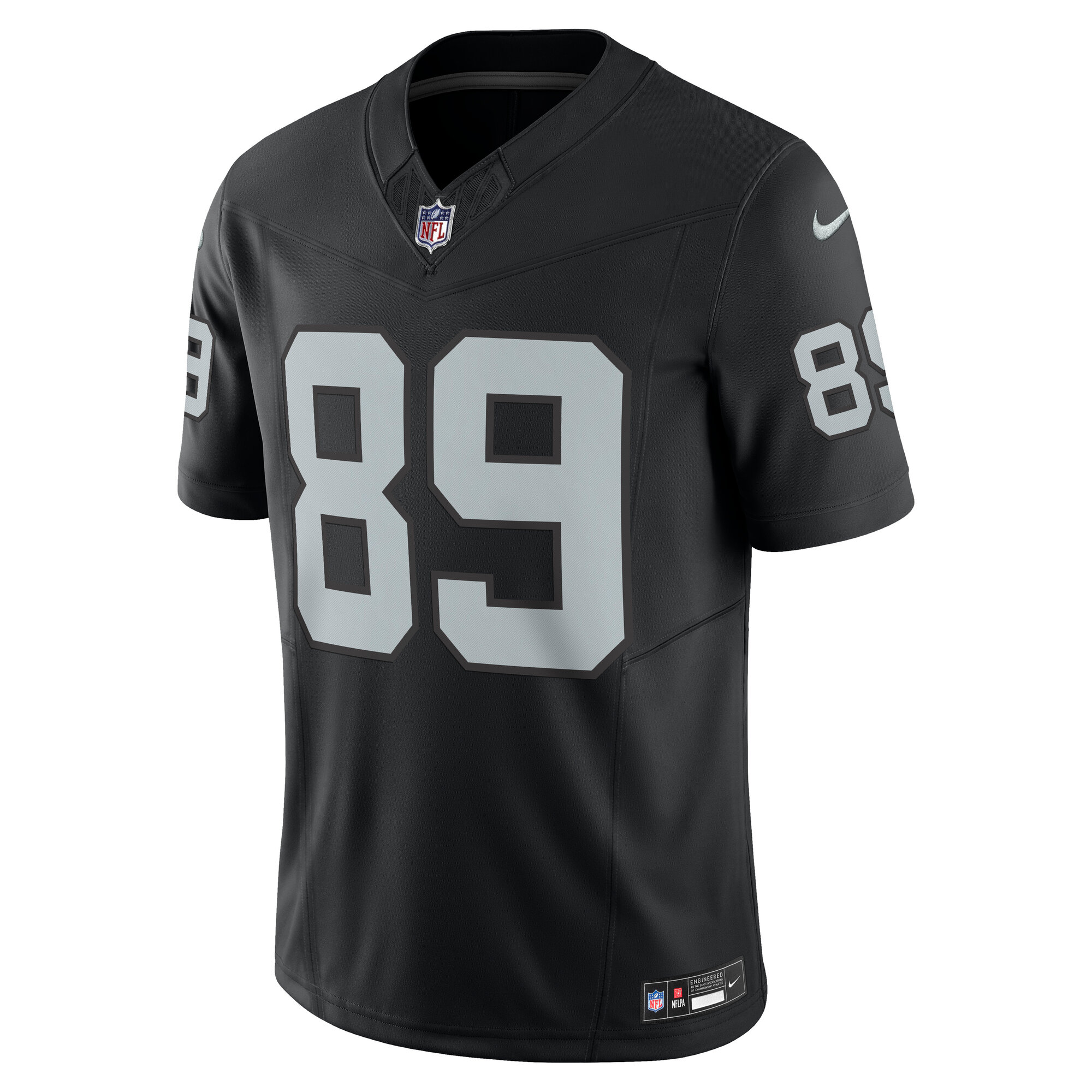 Alternative view of Brock Bowers Las Vegas Raiders Vapor F.U.S.E. Limited Jersey - Men's