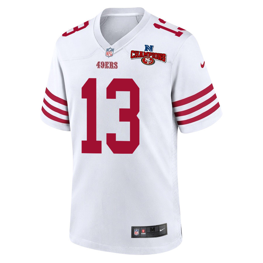 Alternative view of Brock Purdy #13 San Francisco 49ers Game Jersey - Men's | White