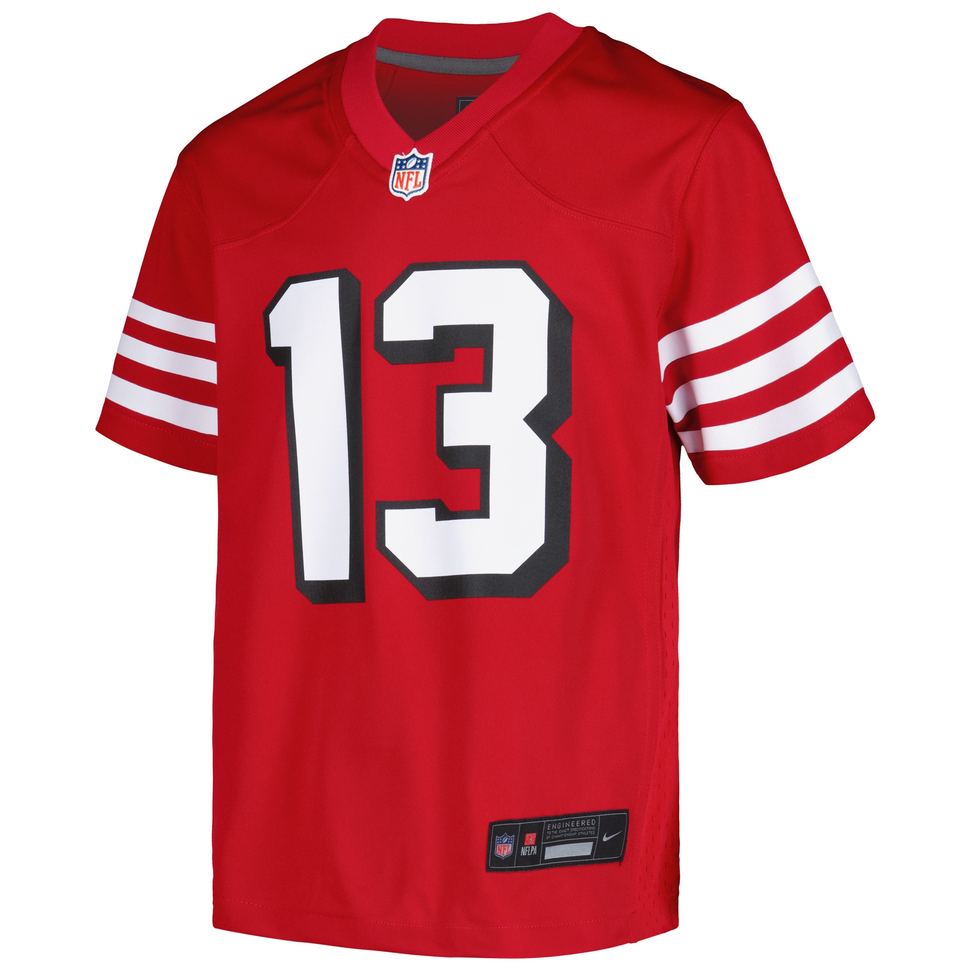 Alternative view of Brock Purdy San Francisco 49ers Game Jersey - Youth