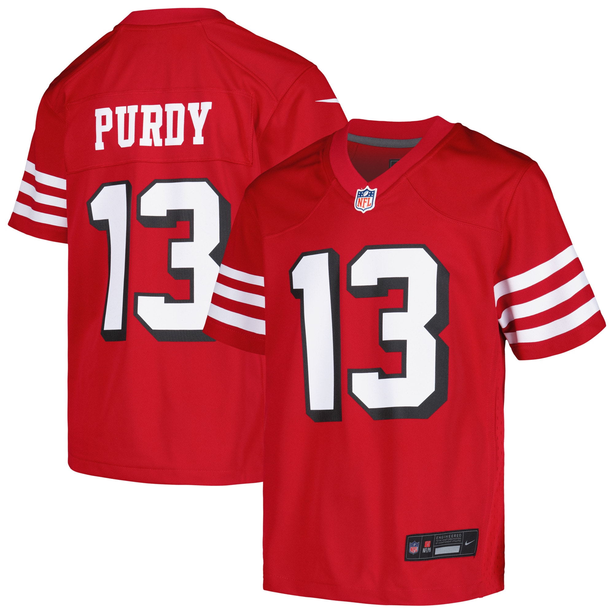 Brock Purdy San Francisco 49ers Game Jersey - Youth