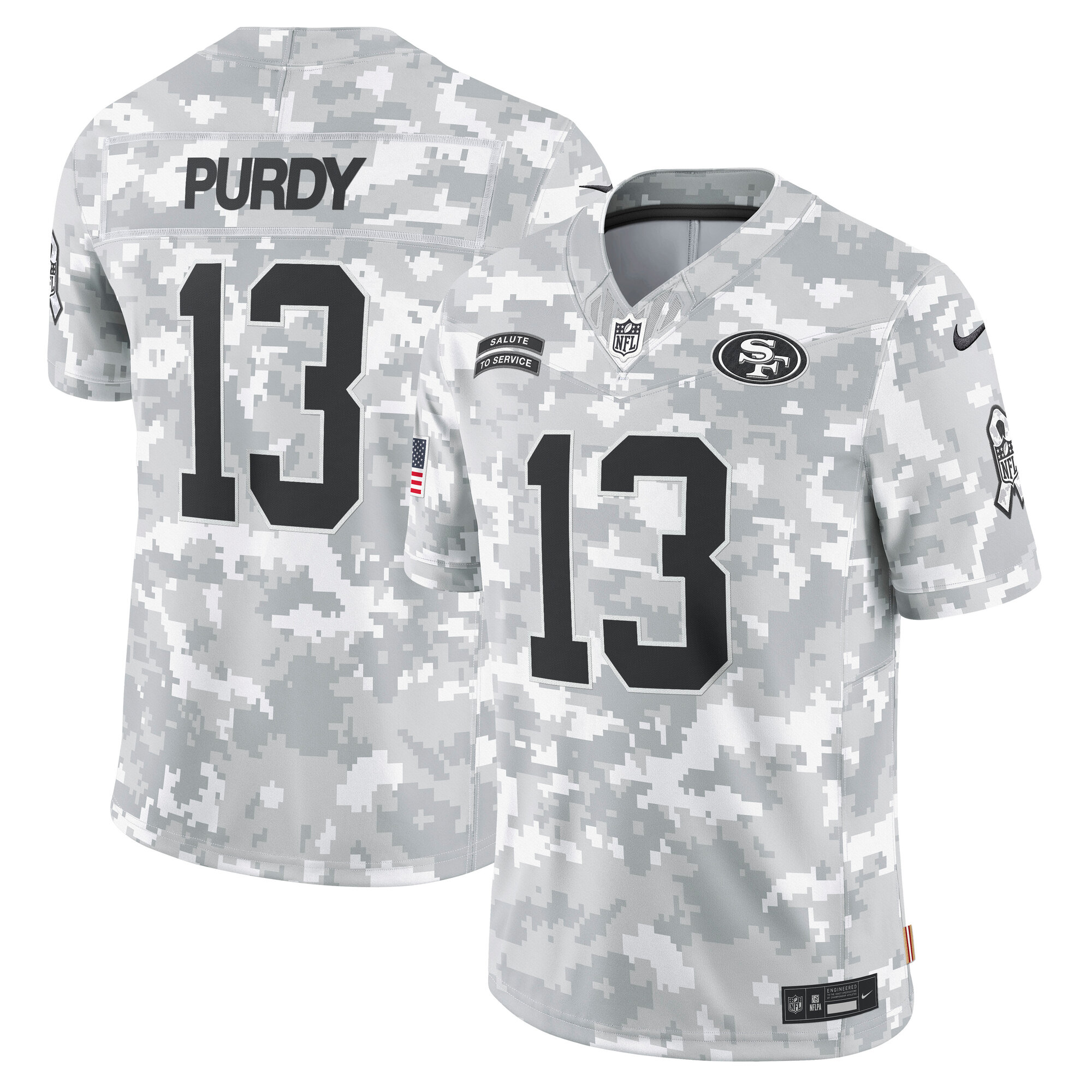 Brock Purdy San Francisco 49ers Salute To Service Limited Jersey - Men's