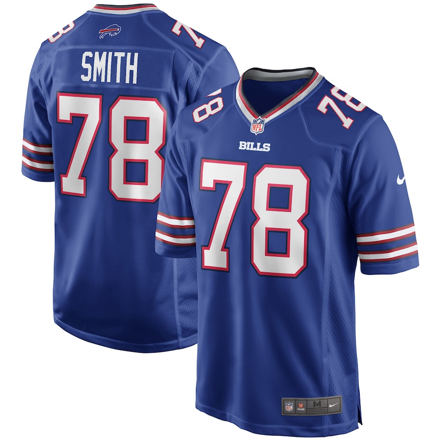 Bruce Smith #78 Buffalo Bills Game Jersey - Men's | Royal