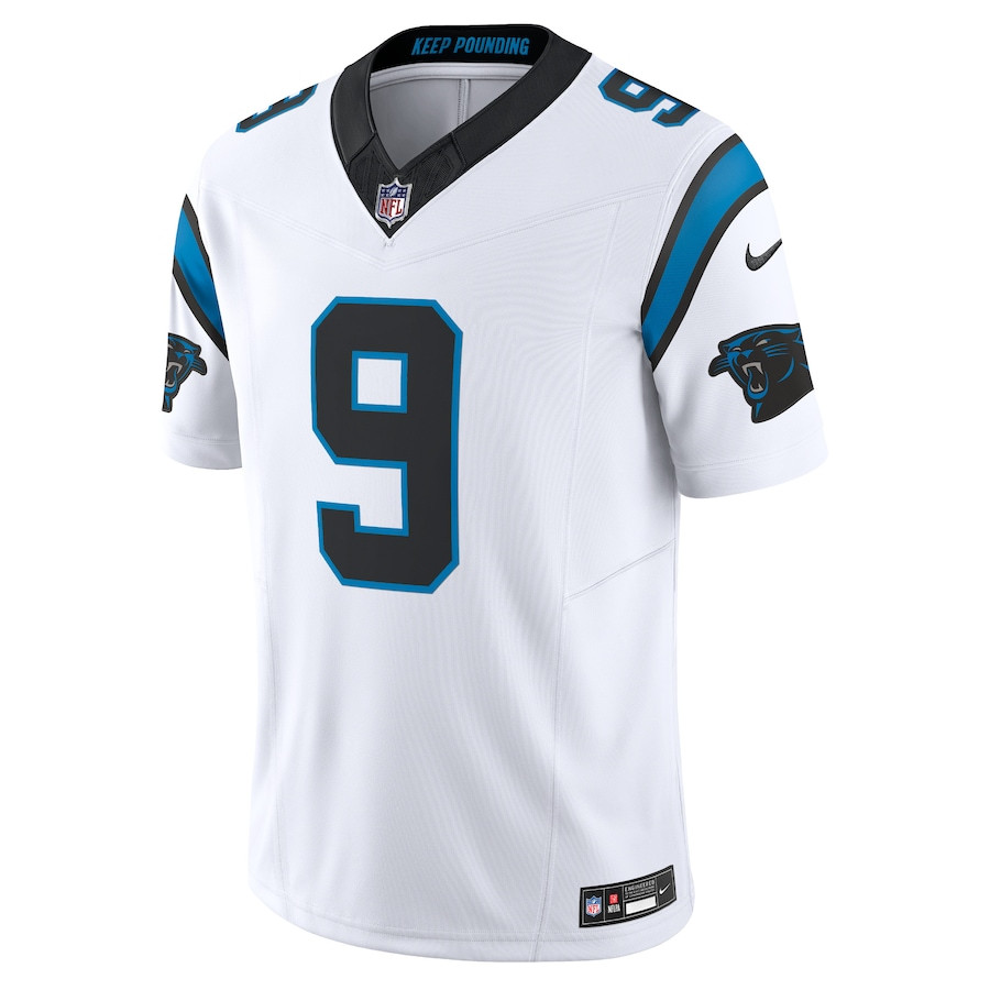 Alternative view of Bryce Young #9 Carolina Panthers Vapor F.U.S.E. Limited Jersey - Men's | Men White