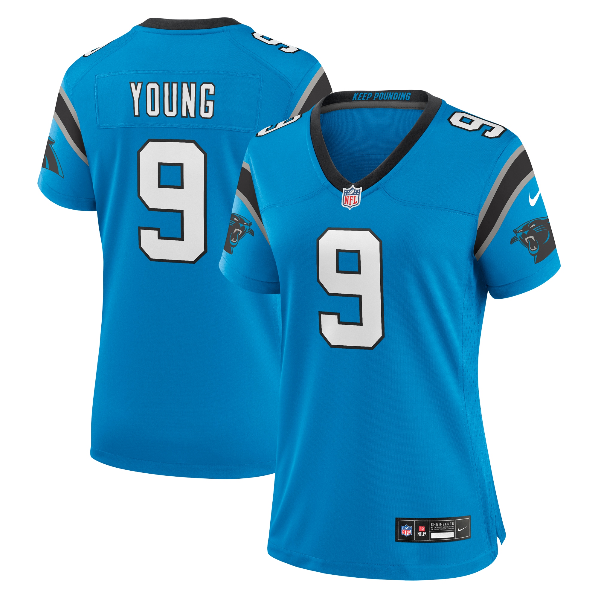 Bryce Young Carolina Panthers Game Jersey - Women's