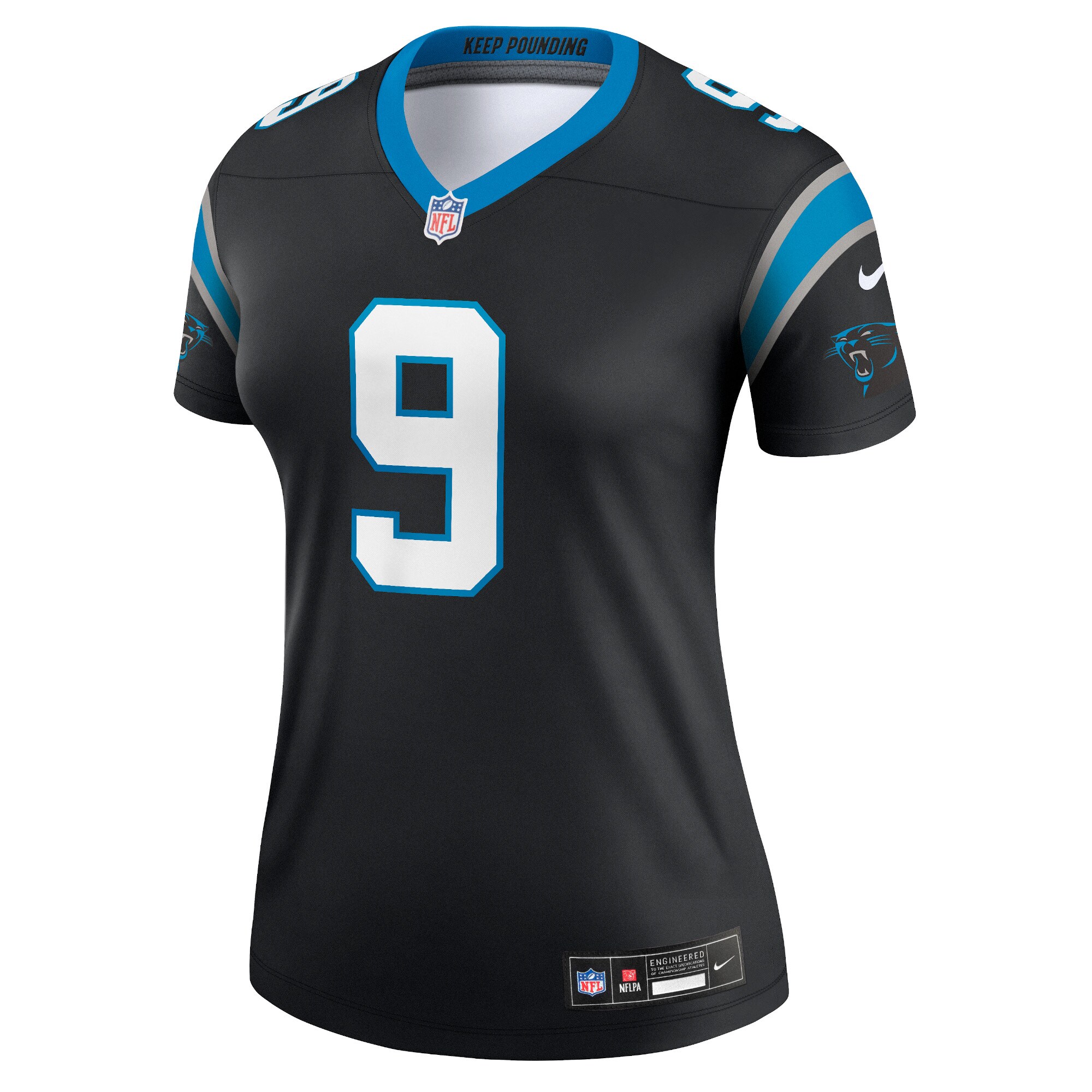 Alternative view of Bryce Young Carolina Panthers Legend Jersey - Women's