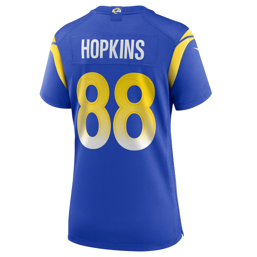 Brycen Hopkins #88 Los Angeles Rams Game Jersey - Women's | Royal - Image 3
