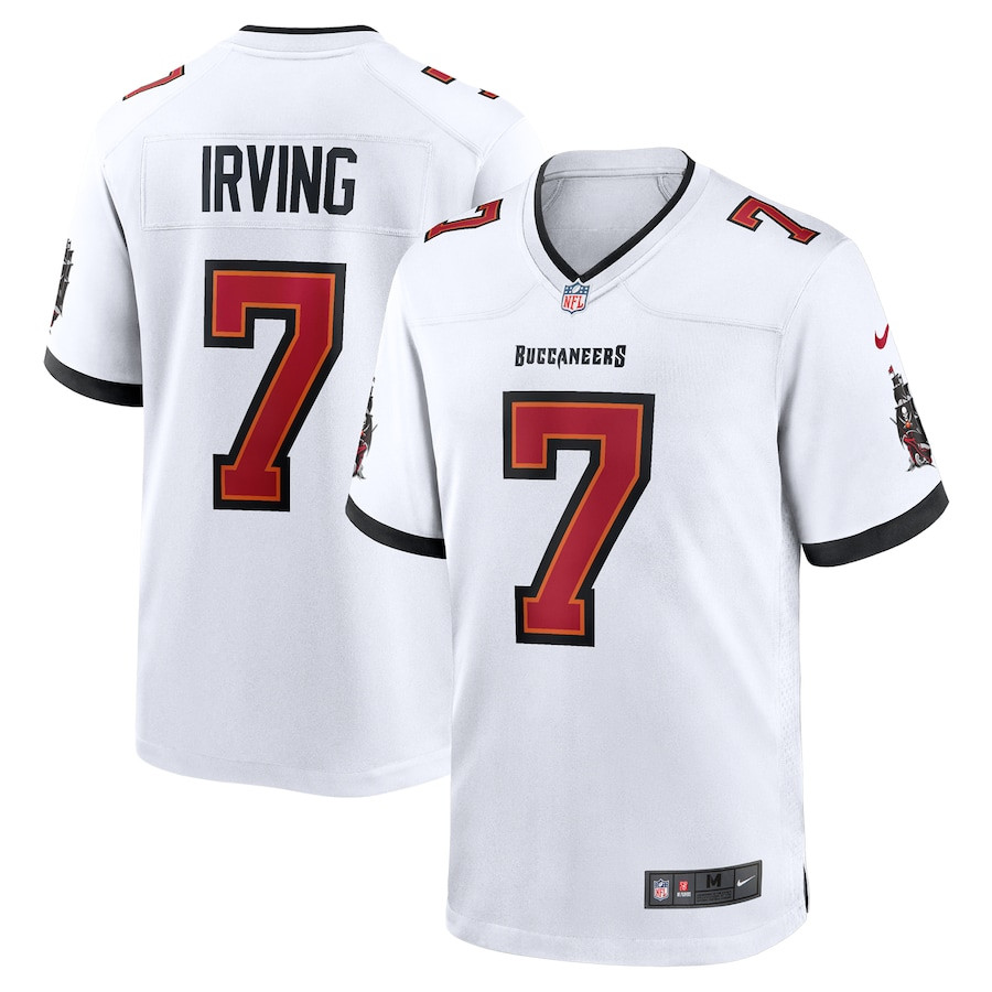 Bucky Irving #7 Tampa Bay Buccaneers Game Jersey - Men's | White