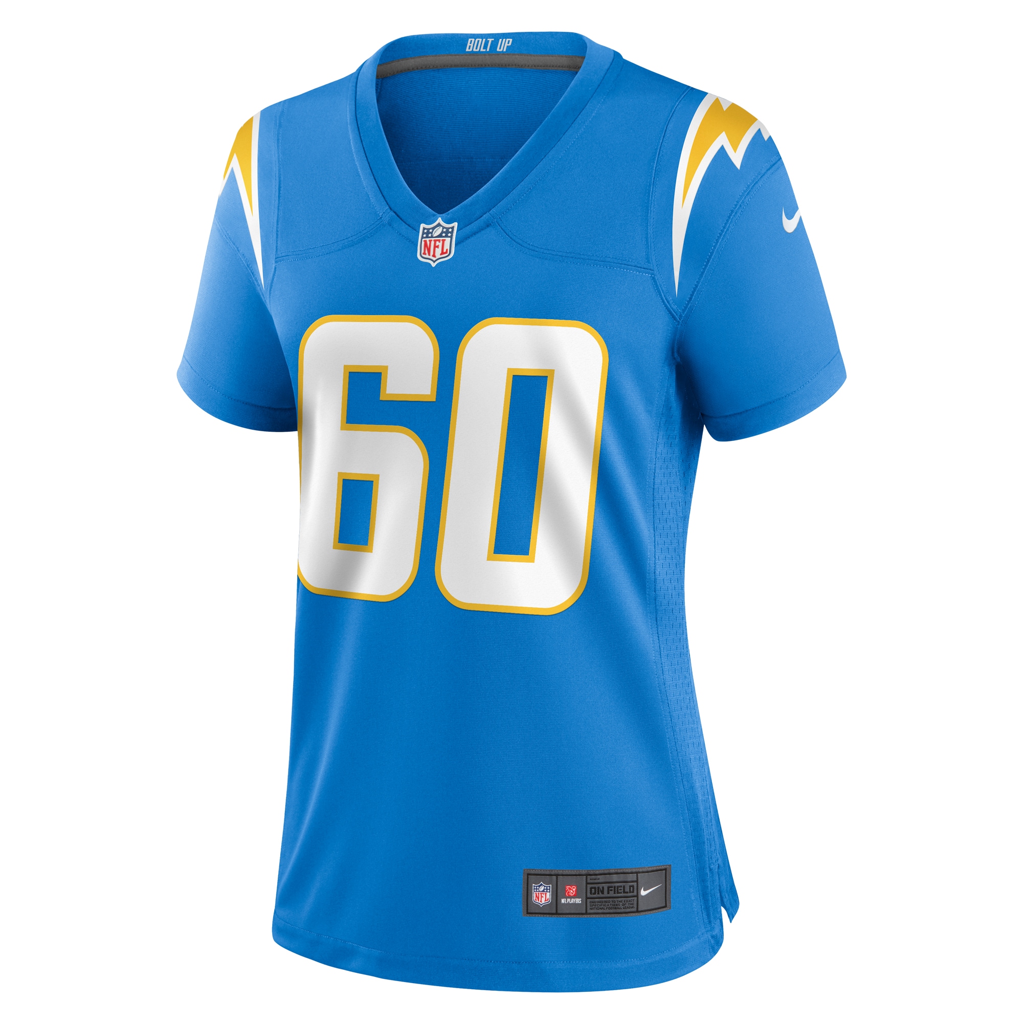Alternative view of Bucky Williams Los Angeles Chargers Game Jersey - Women's