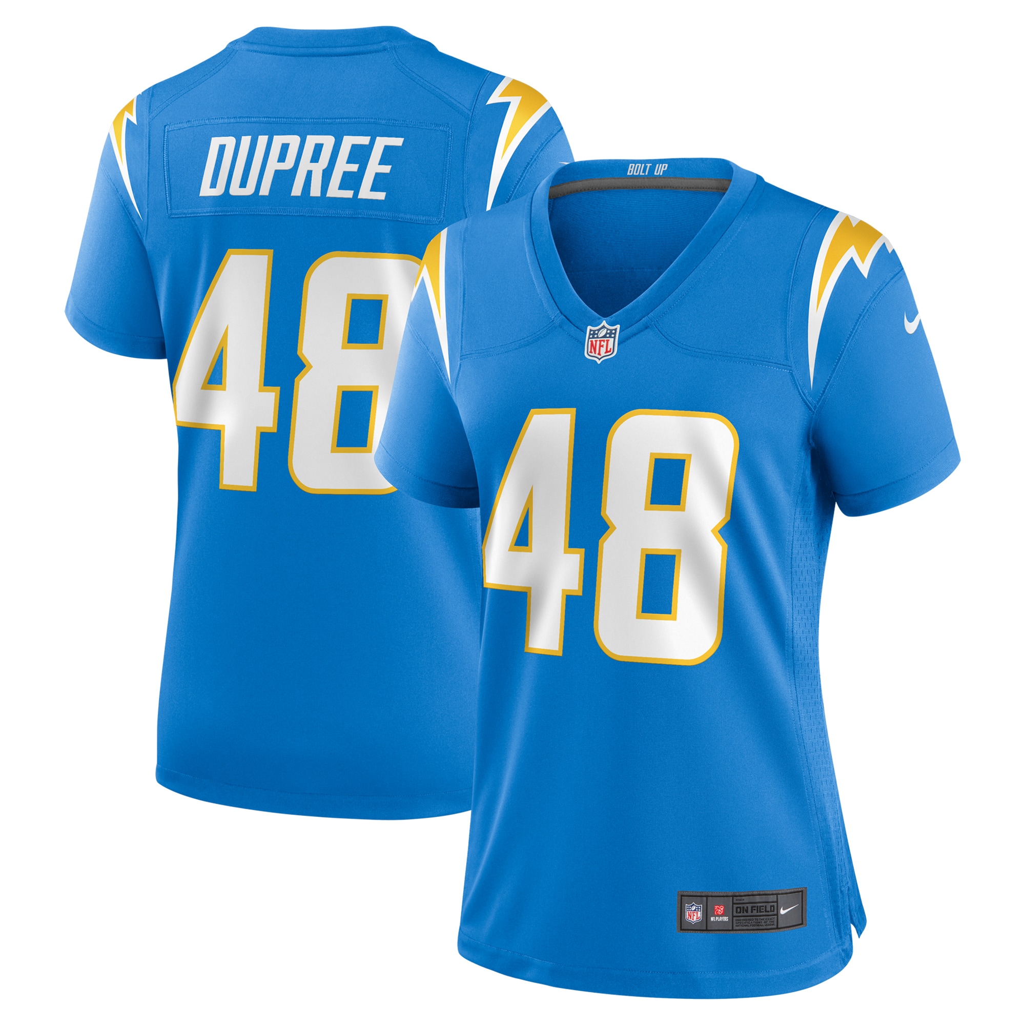 Bud Dupree Los Angeles Chargers Game Jersey - Women's