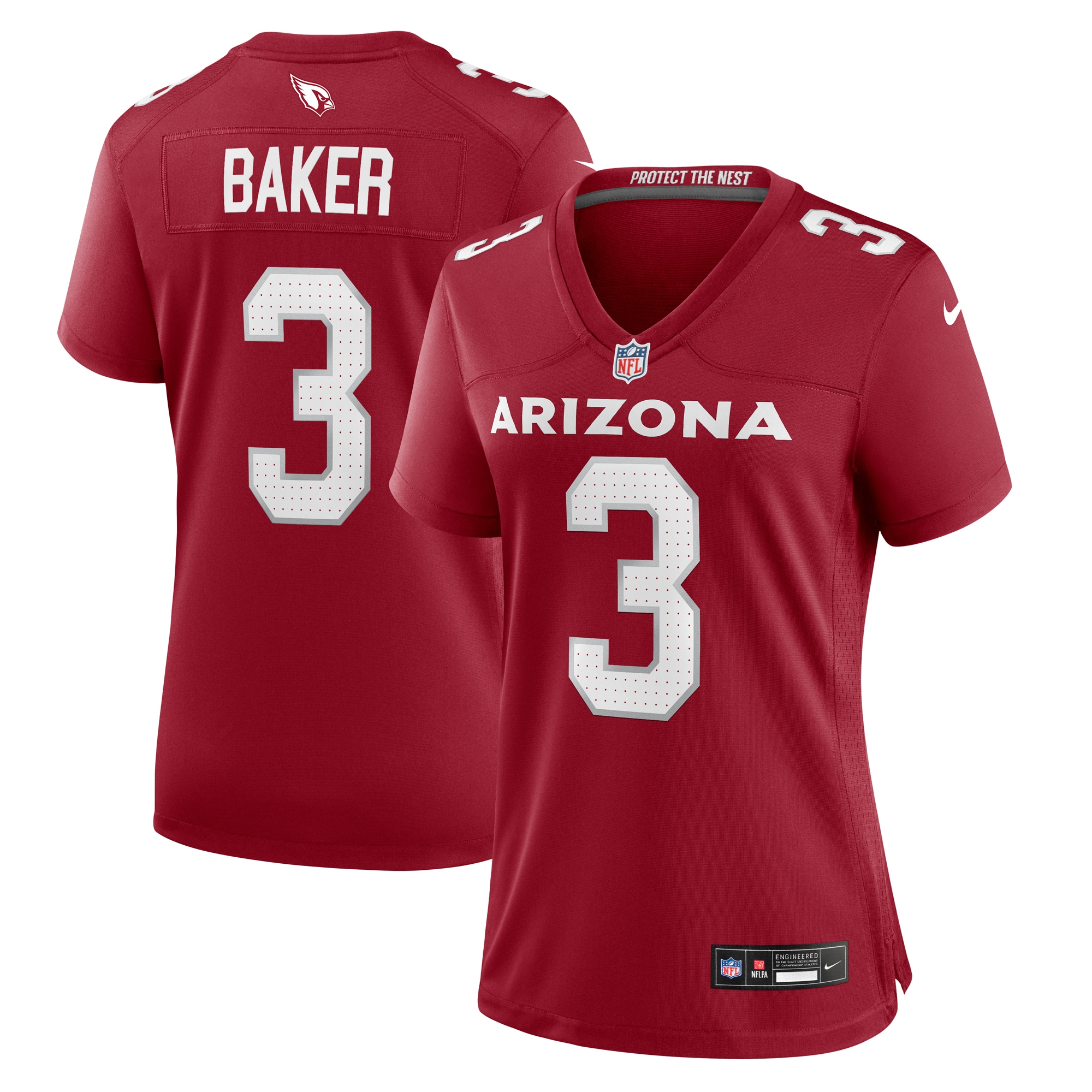 Budda Baker Arizona Cardinals Game Jersey - Women's