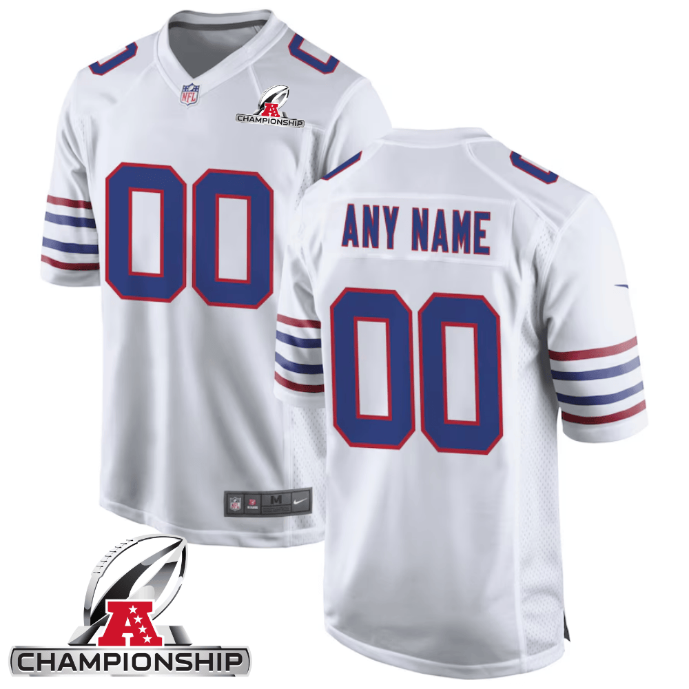 Buffalo Bills Game Jersey - Men's | White