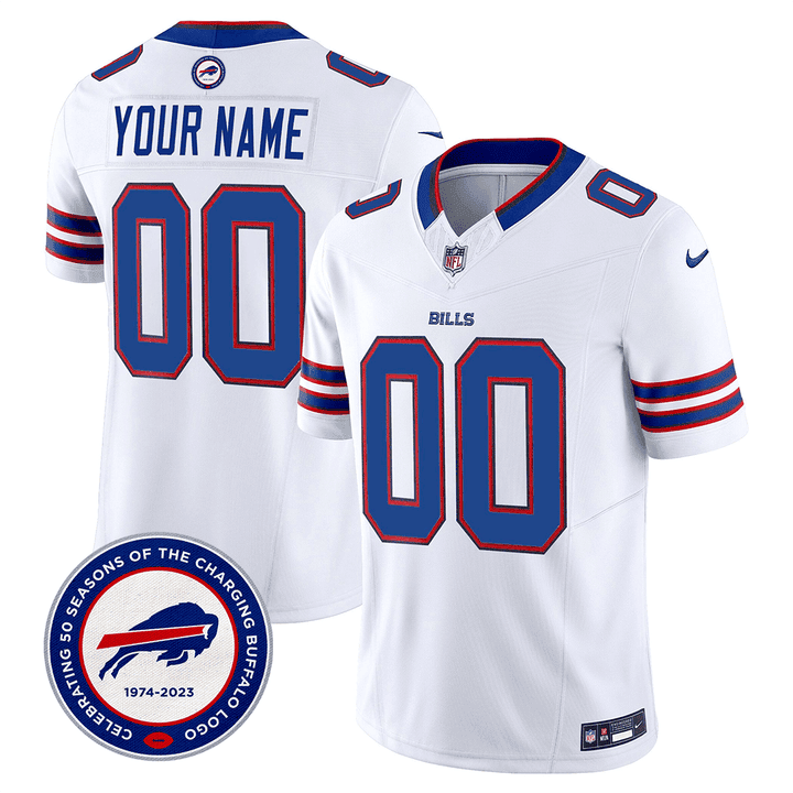 Buffalo Bills Game Jersey - Men's | White