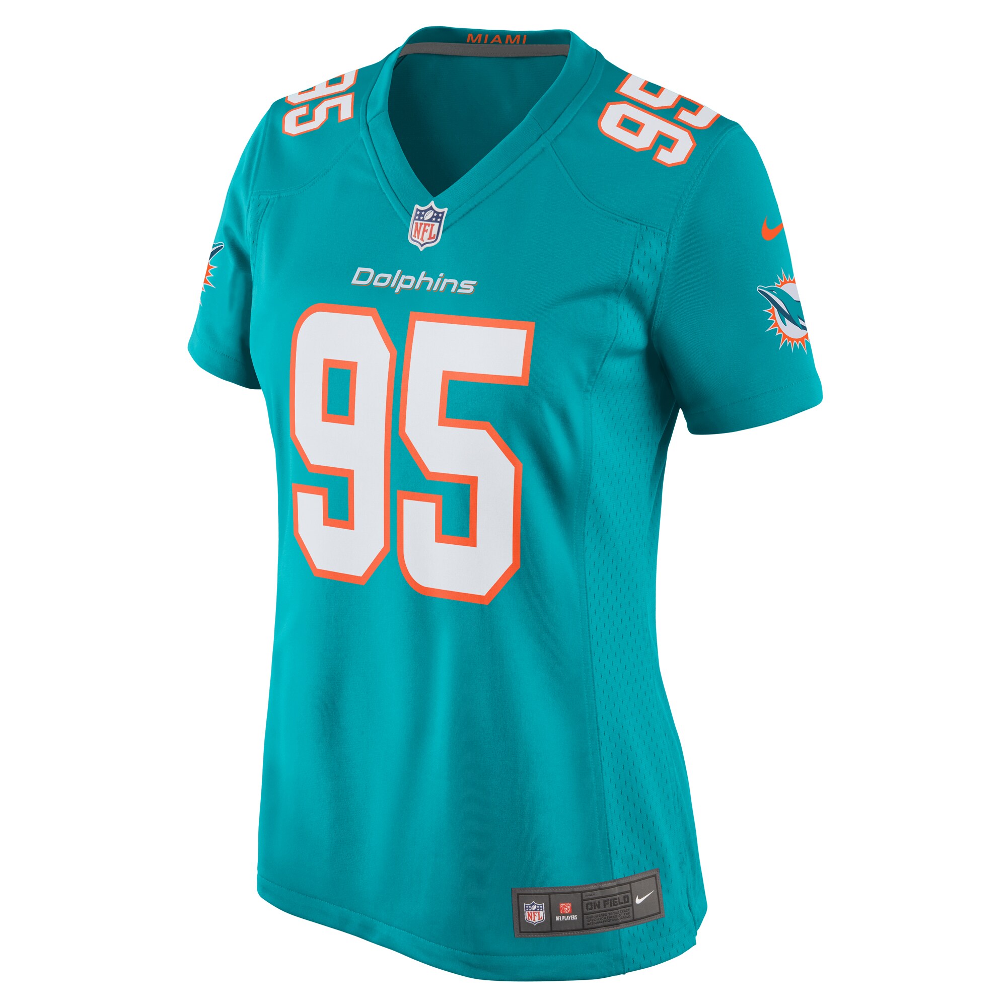 Alternative view of Byron Cowart Miami Dolphins Game Jersey - Women's