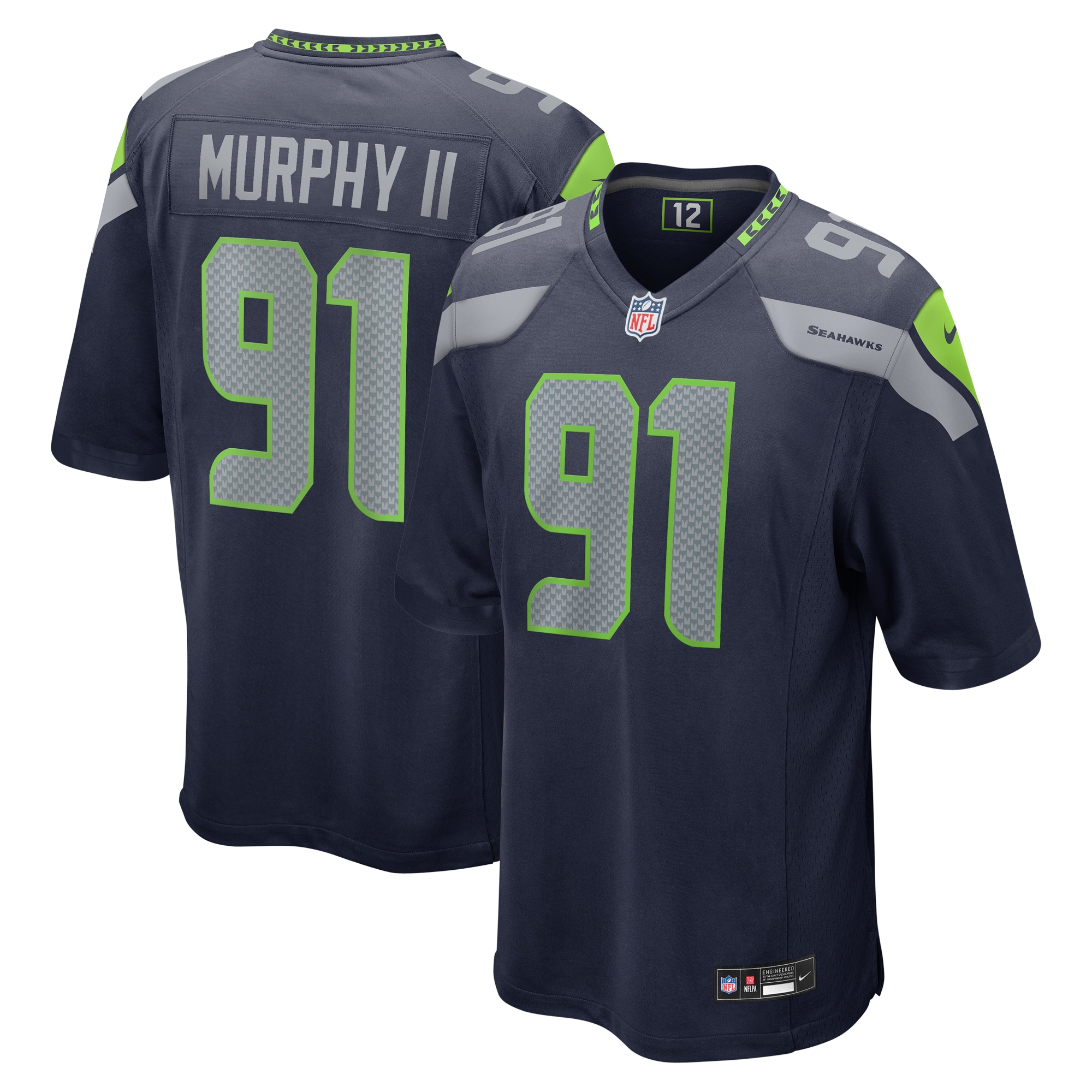 Byron Murphy II Seattle Seahawks Game Jersey - Men's