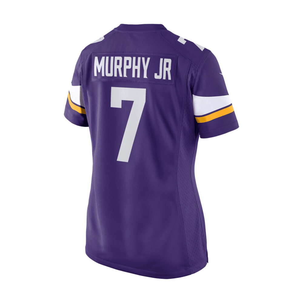 Alternative view of Byron Murphy Jr. #7 Minnesota Vikings Game Jersey - Women's | Purple