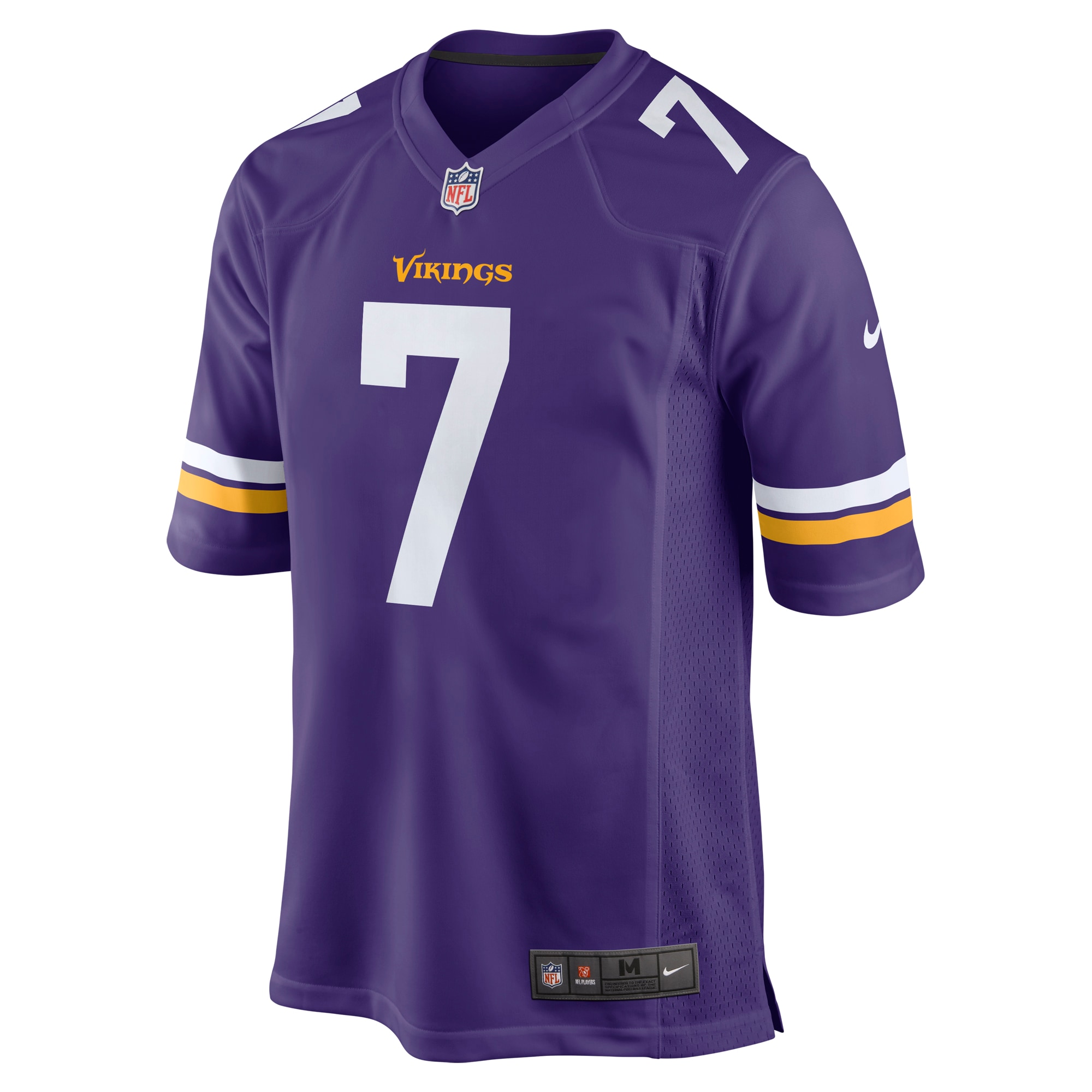Alternative view of Byron Murphy Jr. Minnesota Vikings Game Jersey - Men's