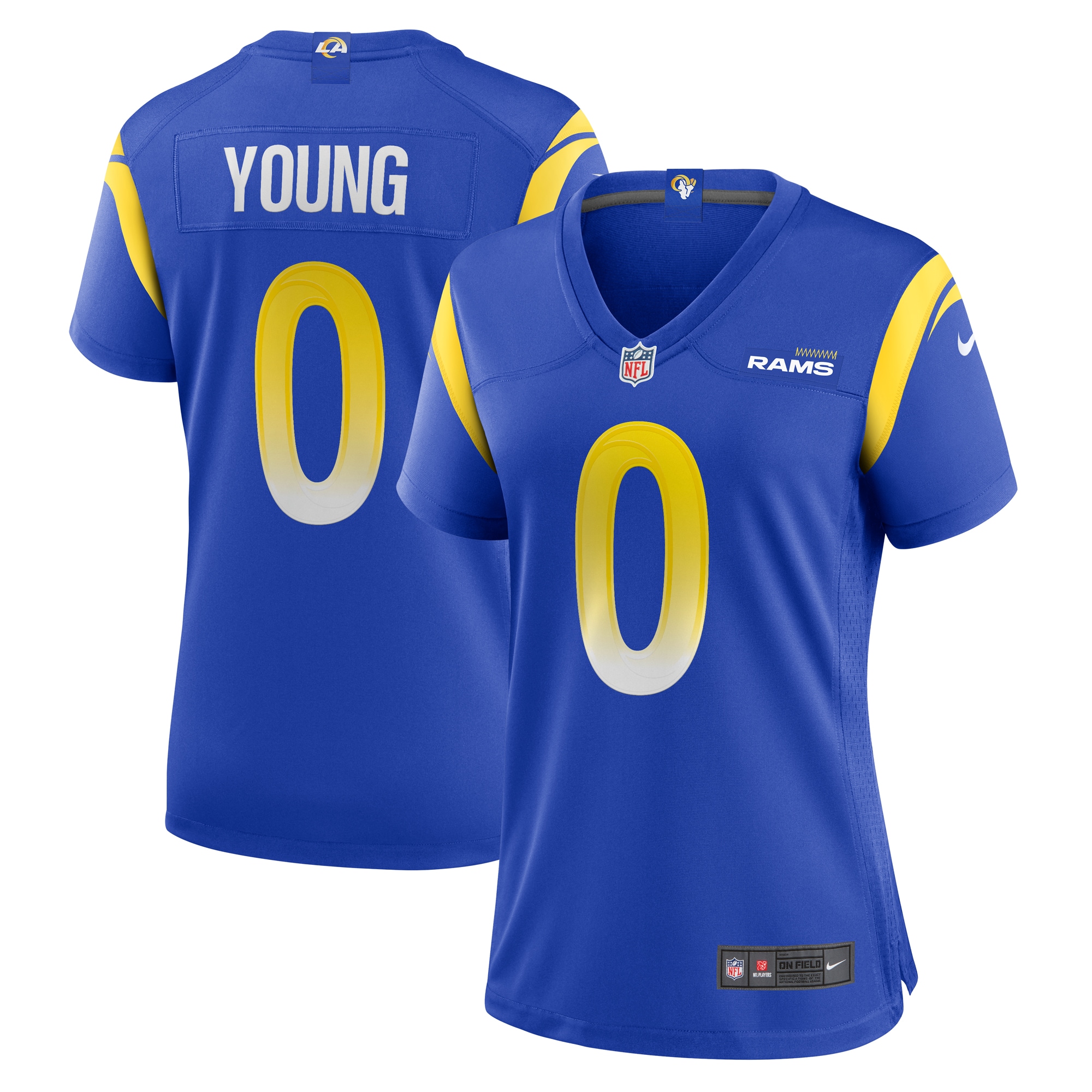 Byron Young Los Angeles Rams Game Jersey - Women's