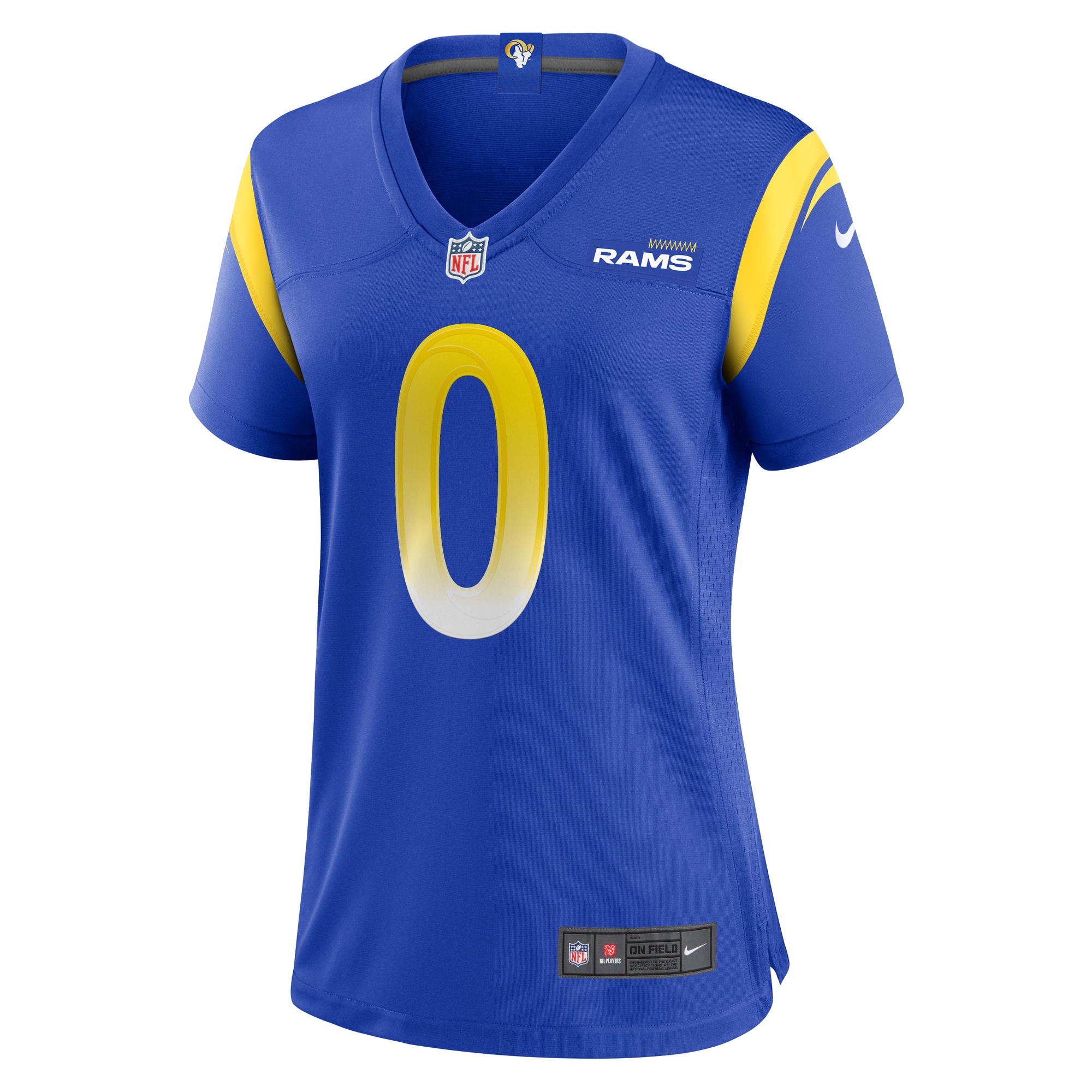 Alternative view of Byron Young Los Angeles Rams Game Jersey - Women's