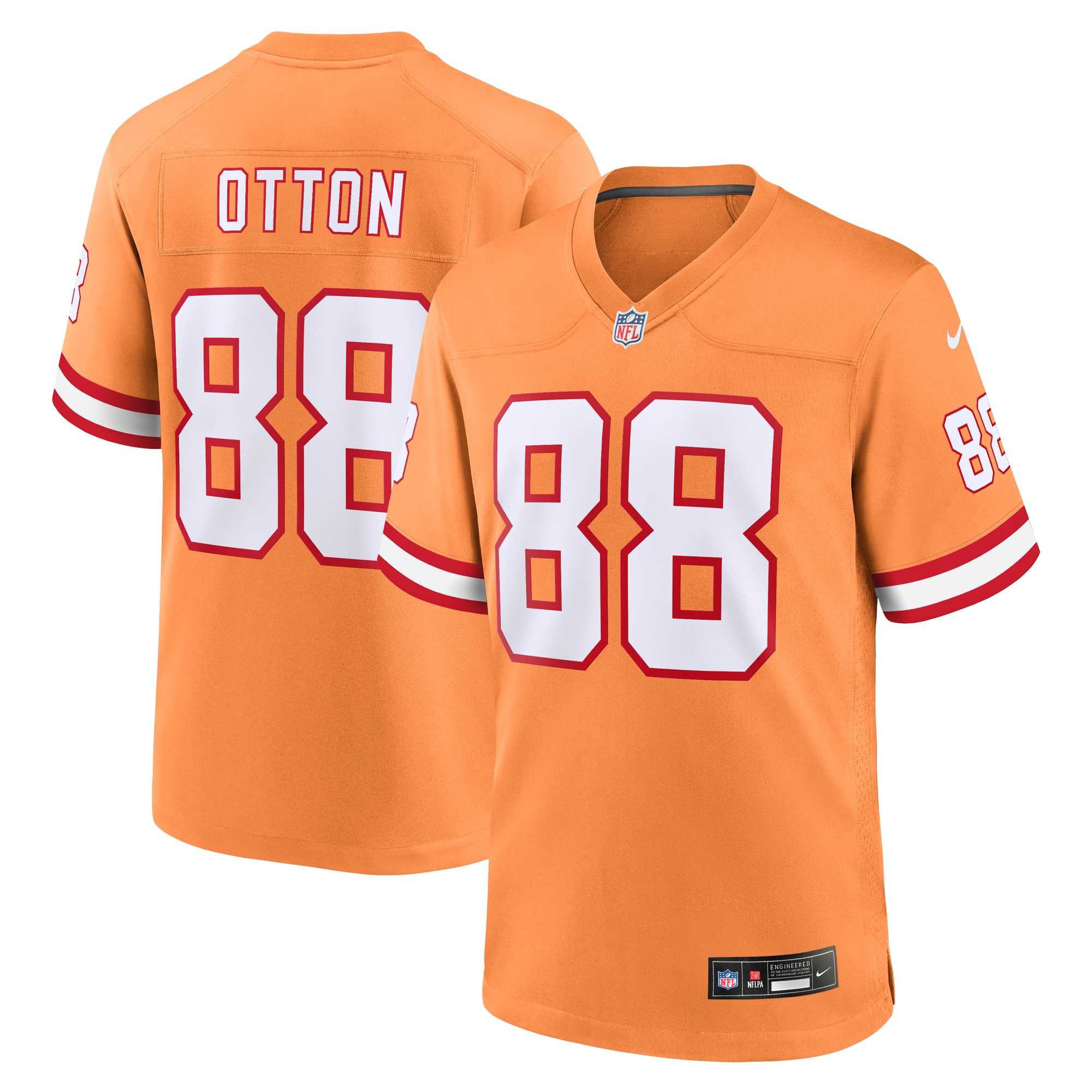 Cade Otton Tampa Bay Buccaneers Throwback Game Jersey - Men's