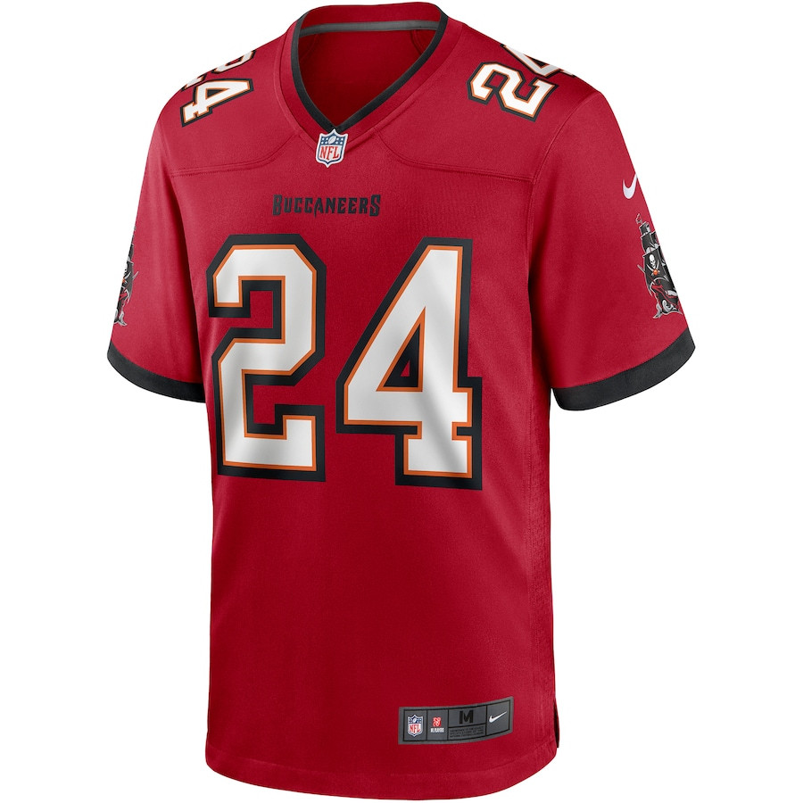 Alternative view of Cadillac Williams #24 Tampa Bay Buccaneers Game Jersey - Men's | Red