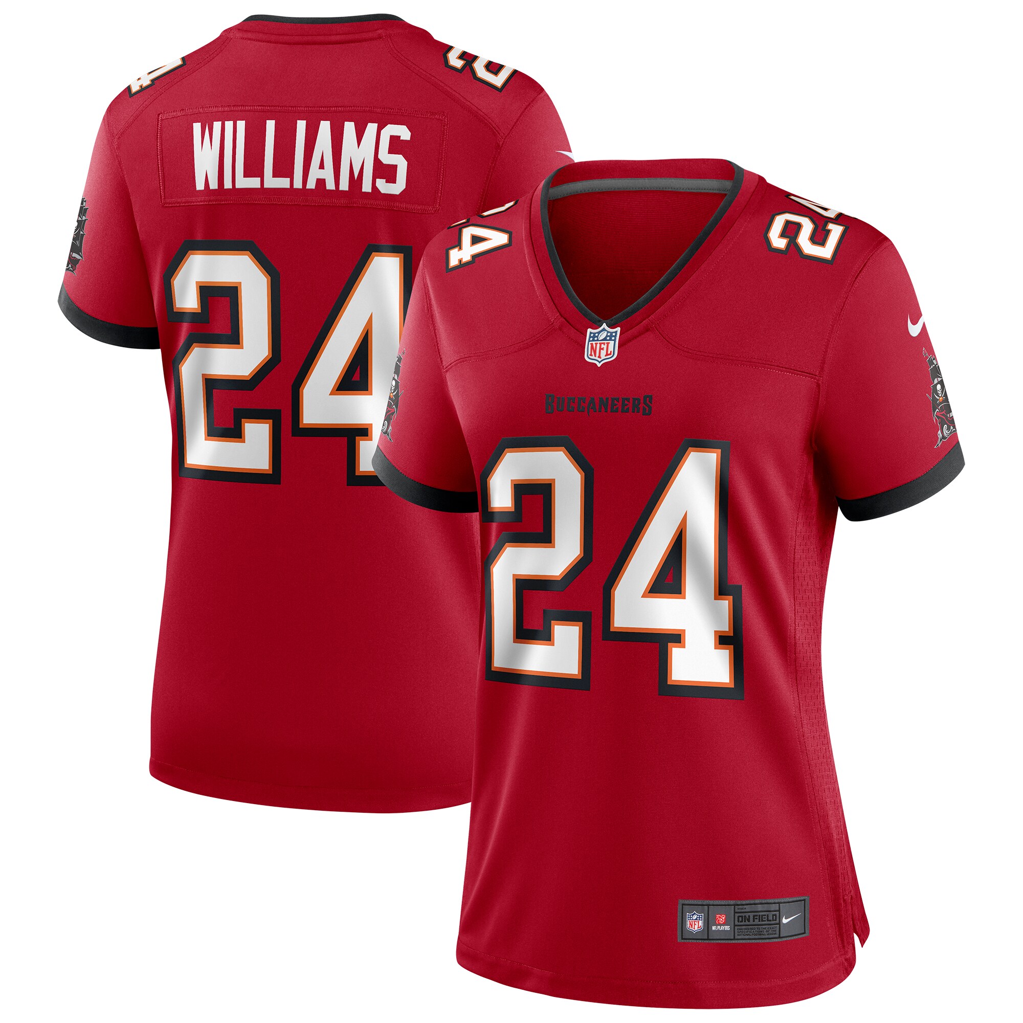 Cadillac Williams Tampa Bay Buccaneers Retired Player Game Jersey - Women's
