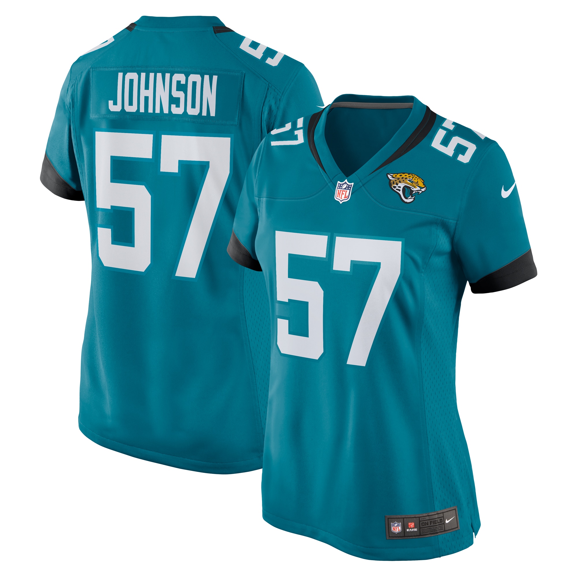 Caleb Johnson Jacksonville Jaguars Game Jersey - Women's