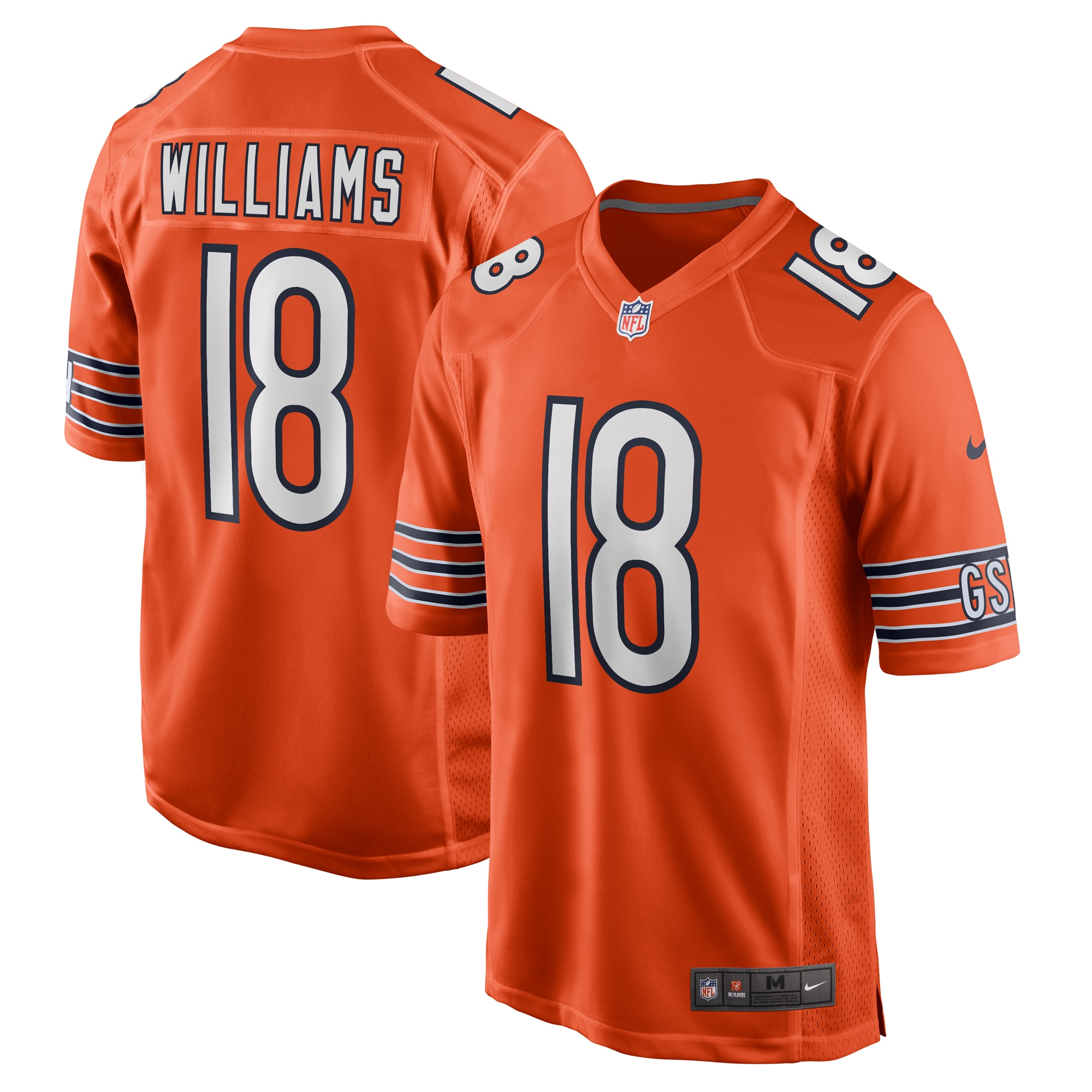 Caleb Williams Chicago Bears Alternate Game Jersey - Men's