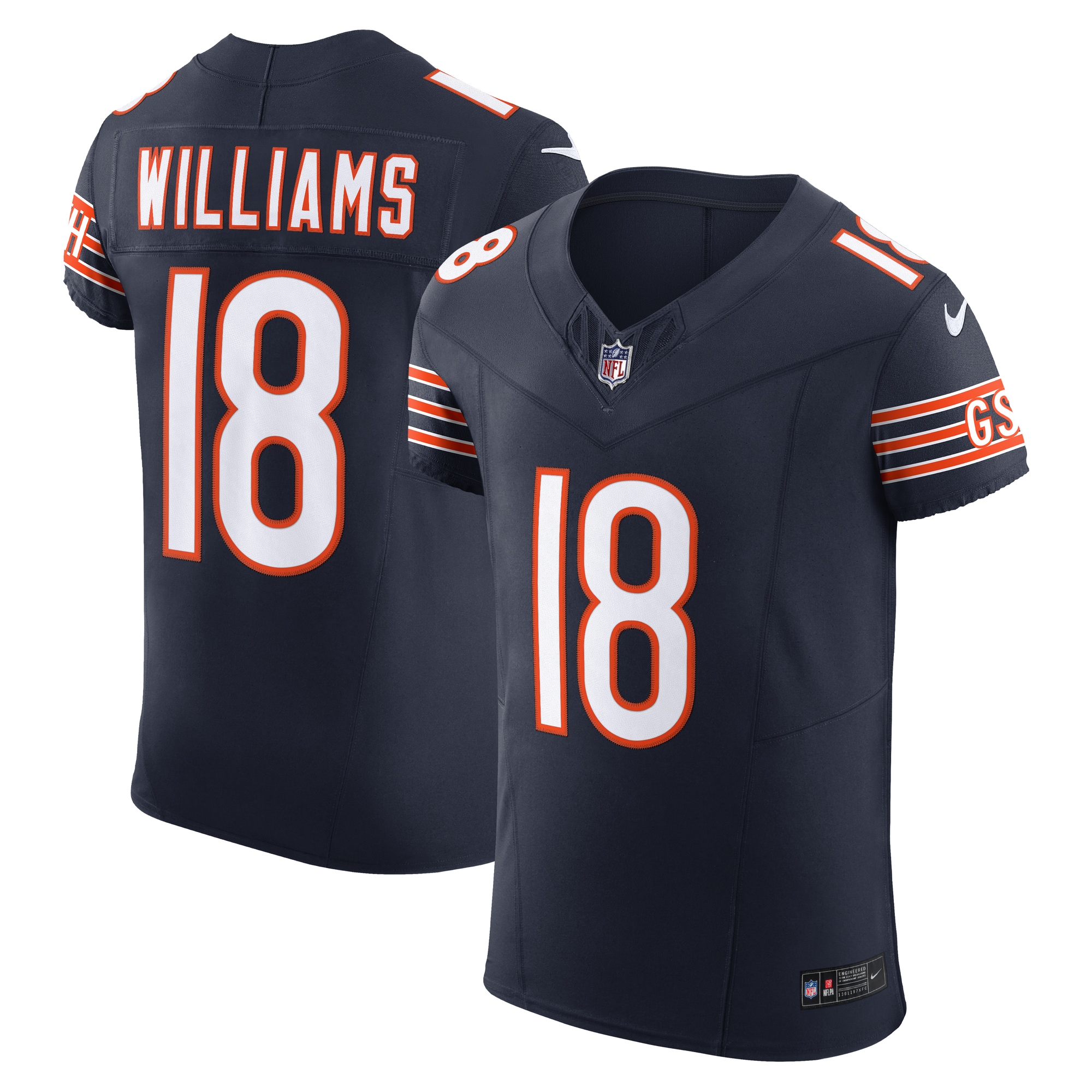 Caleb Williams Chicago Bears Elite Jersey - Men's