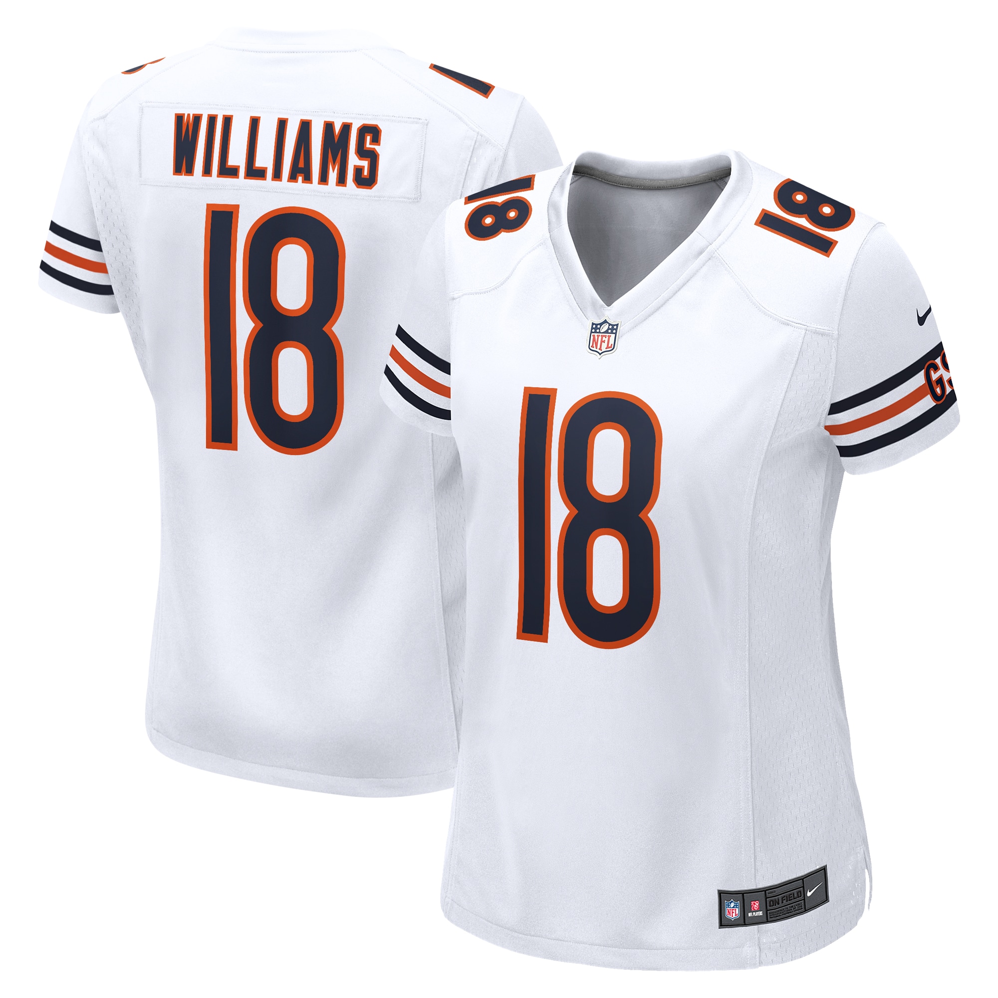 Caleb Williams Chicago Bears Game Jersey - Women's