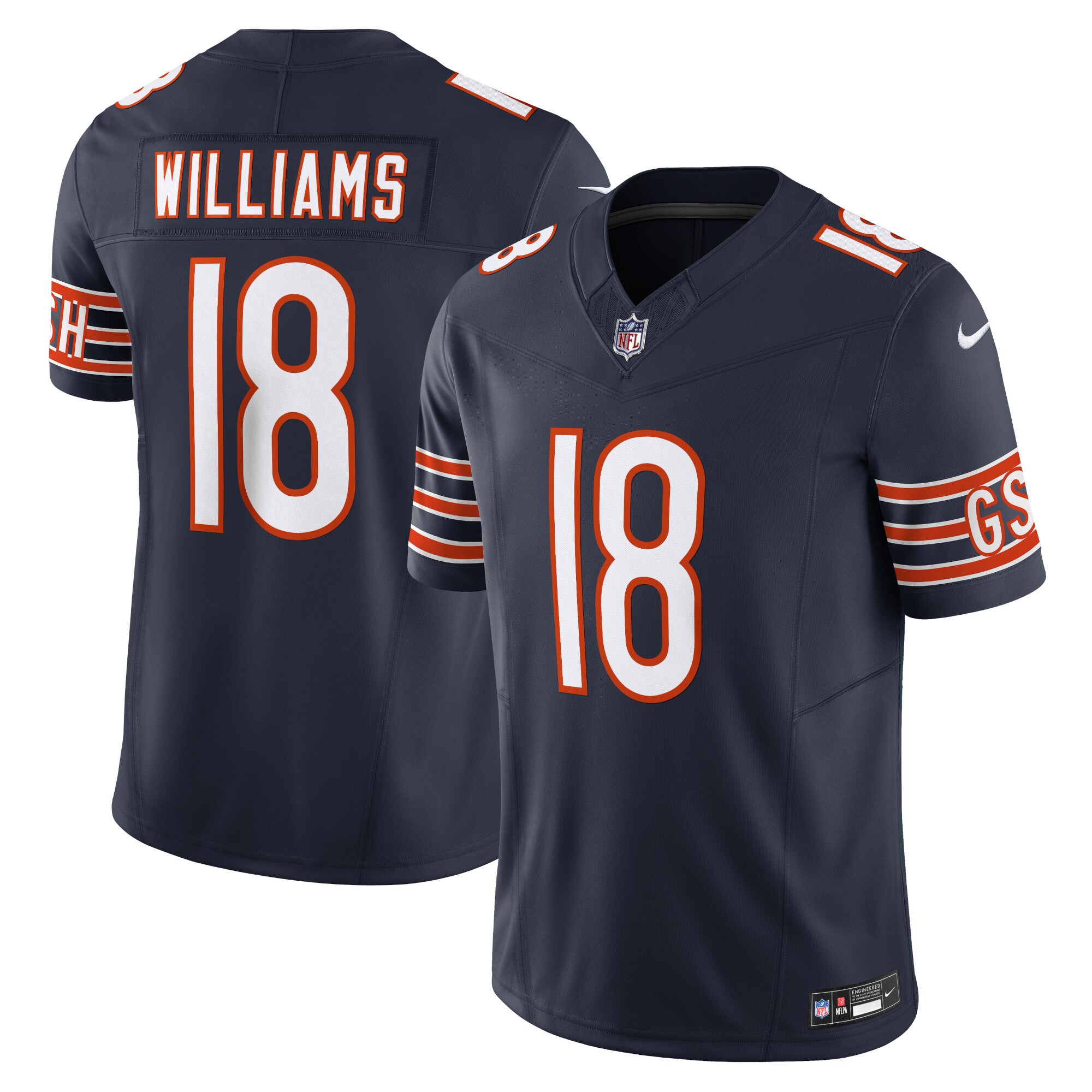 Caleb Williams Chicago Bears Vapor F.U.S.E. Limited Jersey - Men's
