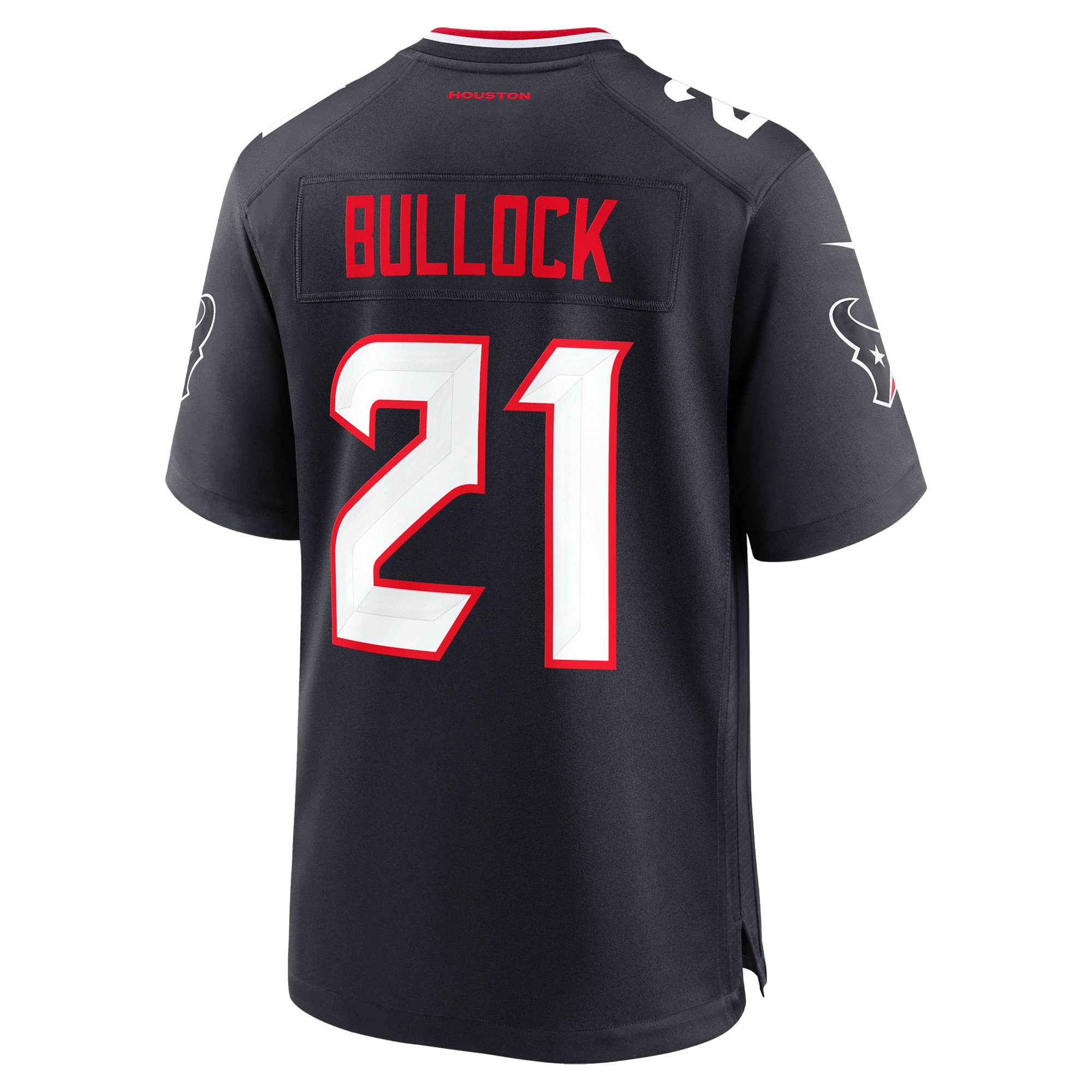 Calen Bullock Houston Texans Game Jersey - Men's - Image 3