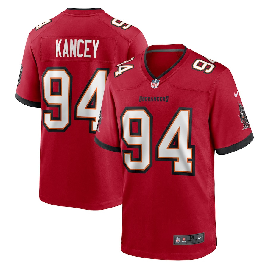 Calijah Kancey #94 Tampa Bay Buccaneers Game Jersey - Men's | Red