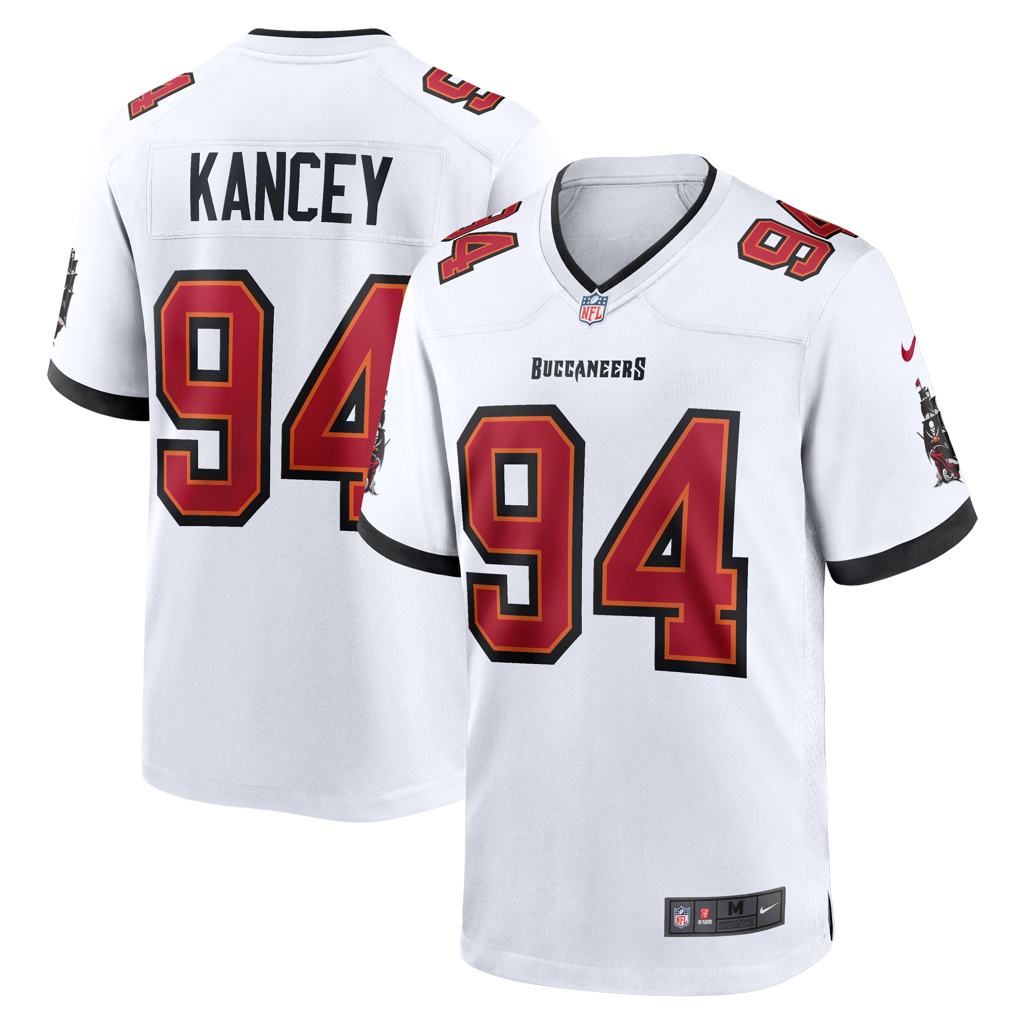 Calijah Kancey Tampa Bay Buccaneers Game Jersey - Men's