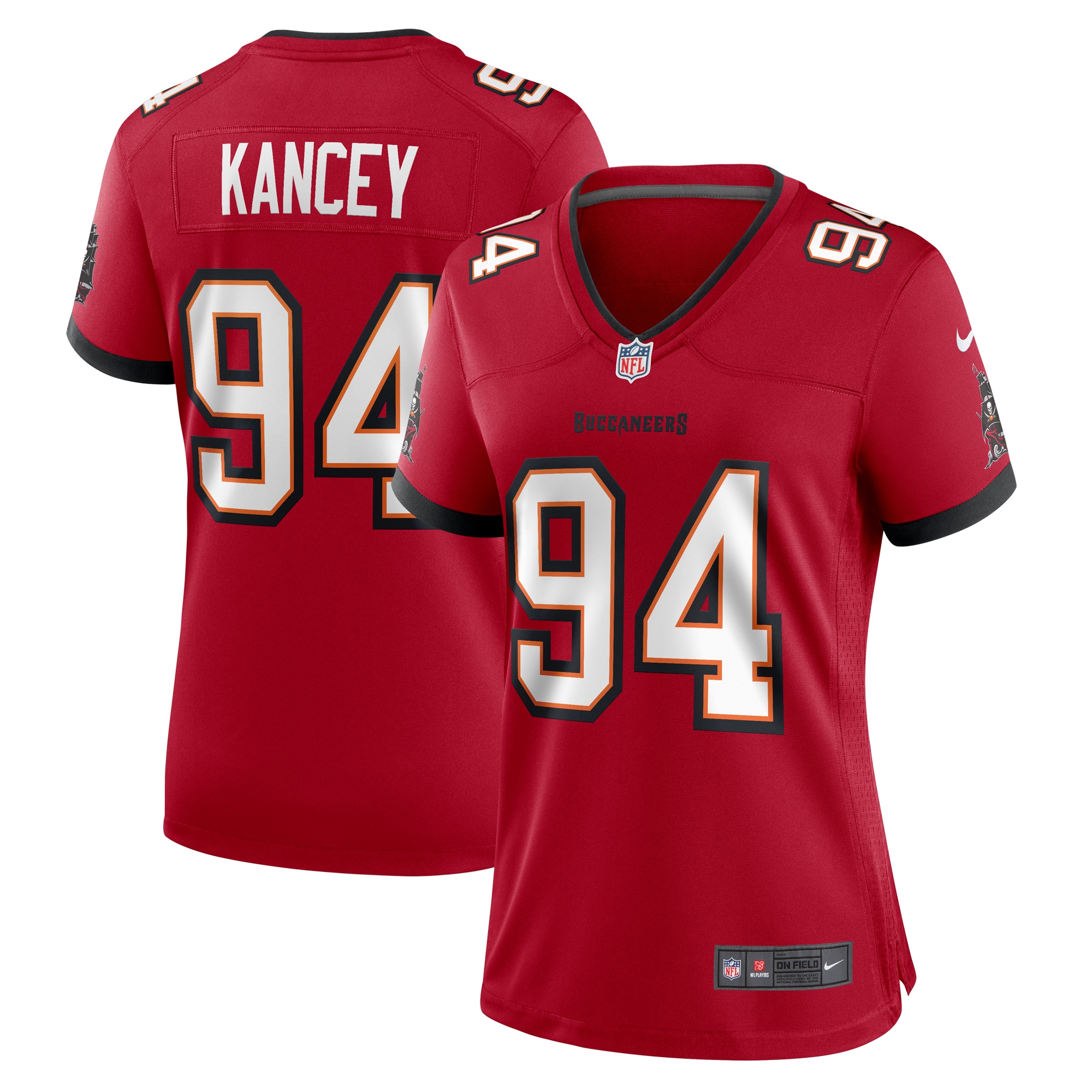 Calijah Kancey Tampa Bay Buccaneers Game Jersey - Women's