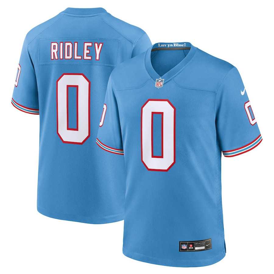 Calvin Ridley #0 Tennessee Titans Alternate Game Jersey - Men's | Light Blue
