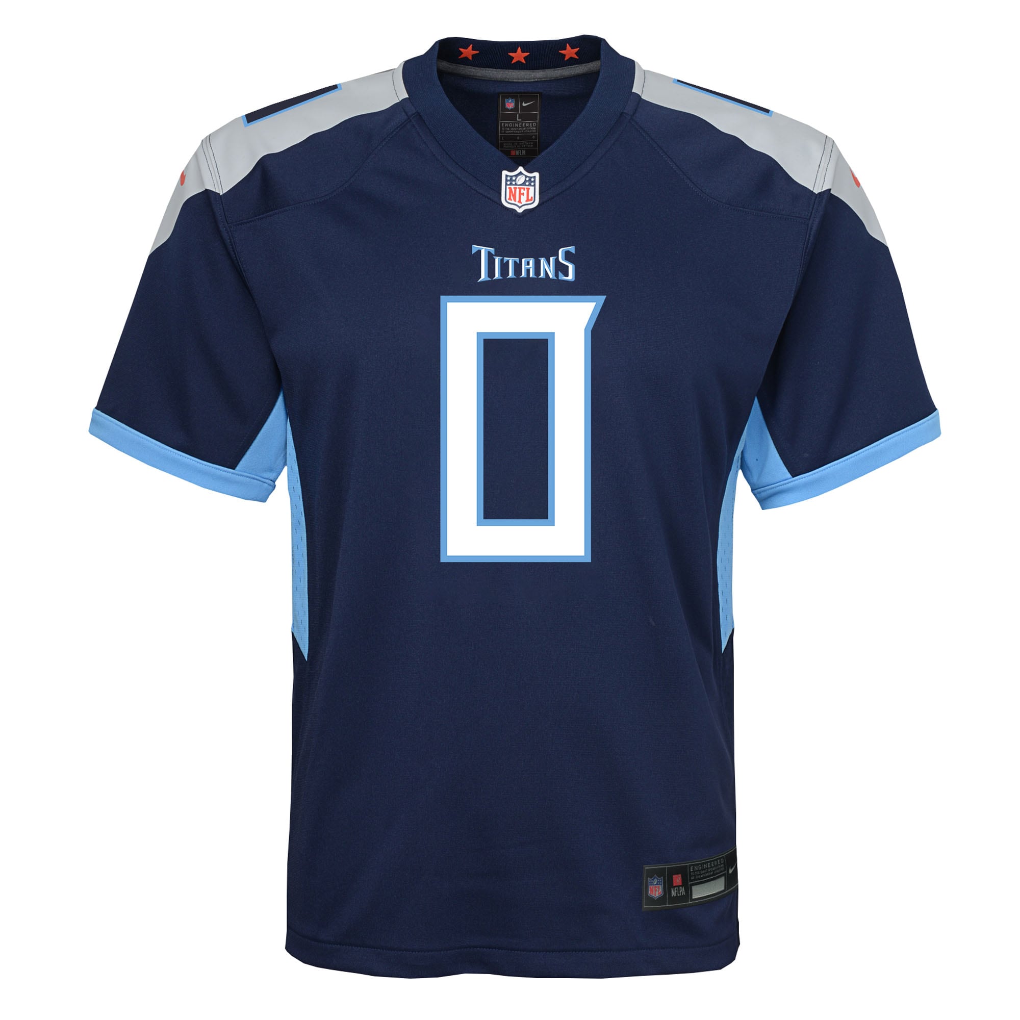 Alternative view of Calvin Ridley Tennessee Titans Game Jersey - Youth