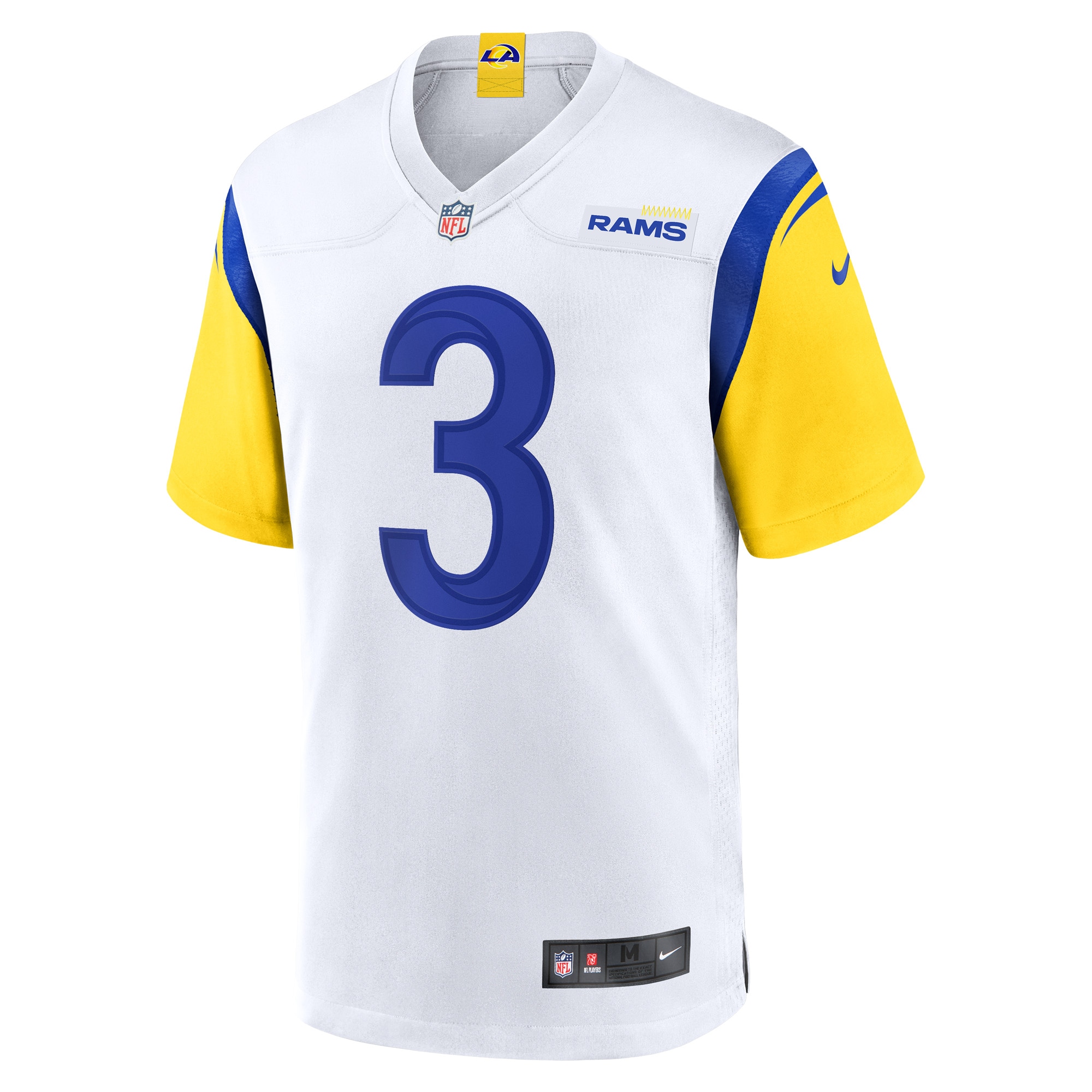 Alternative view of Cam Akers Los Angeles Rams Game Jersey - Men's