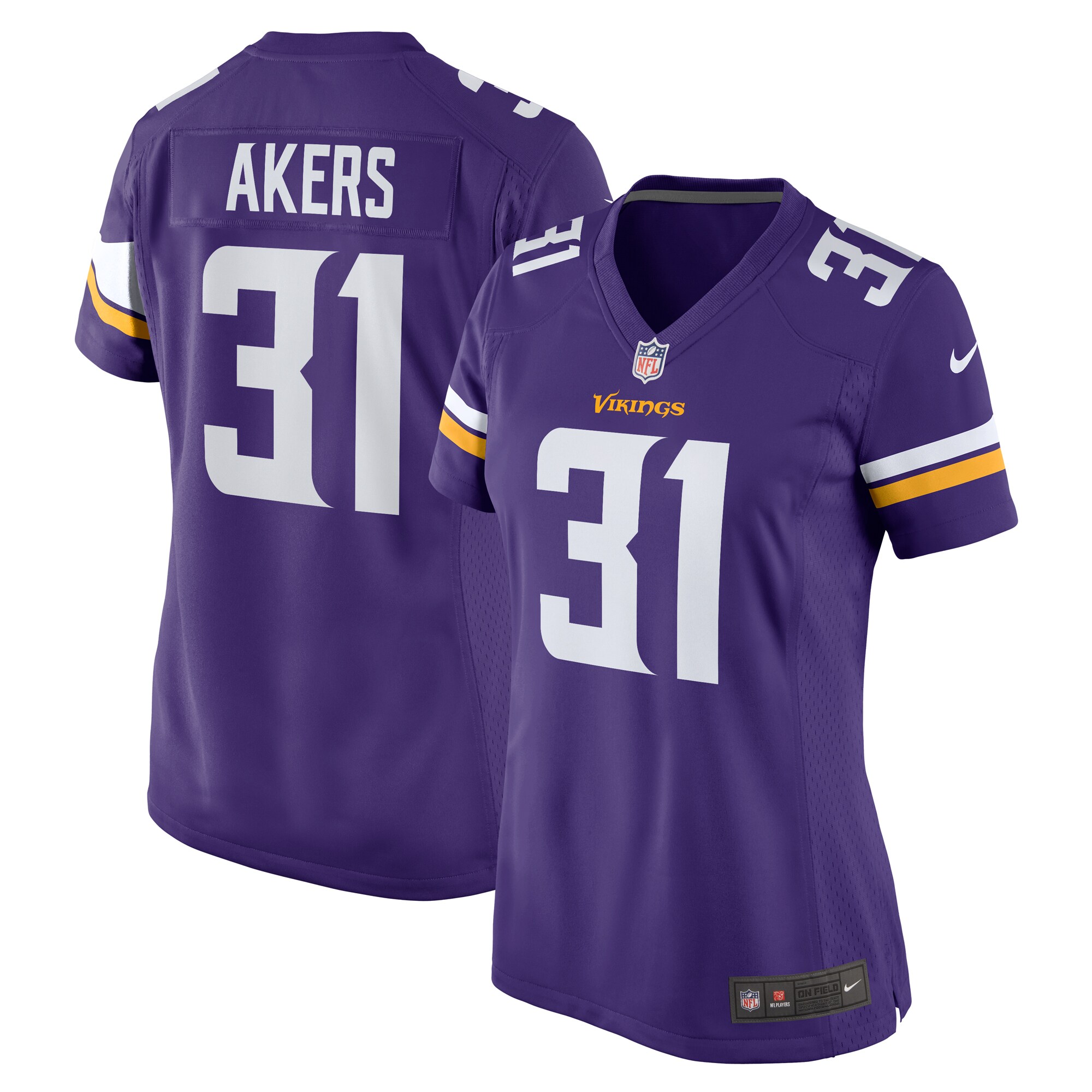 Cam Akers Minnesota Vikings Game Jersey - Women's