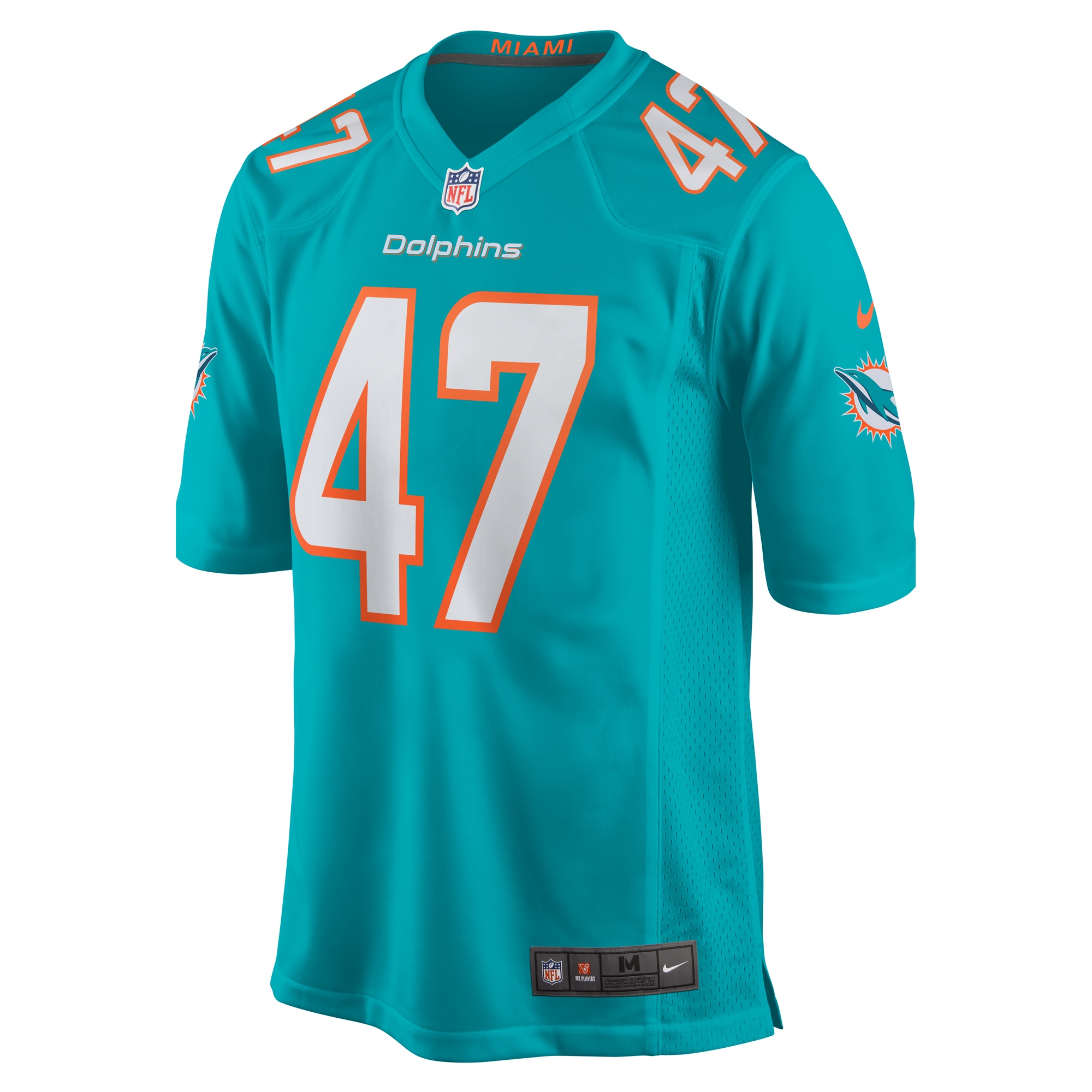 Alternative view of Cam Miami Dolphins Game Jersey - Men's
