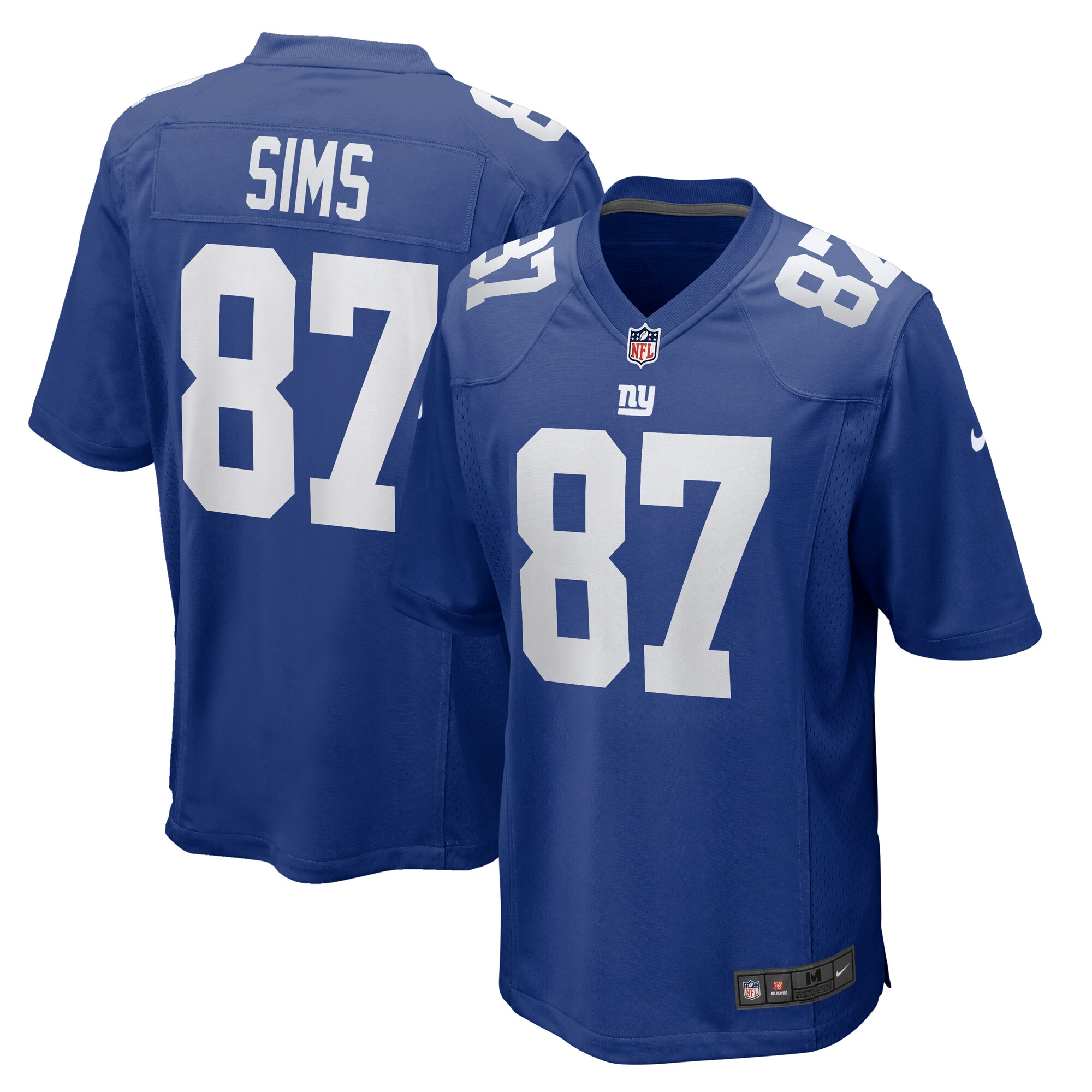 Cam Sims New York Giants Game Jersey - Men's