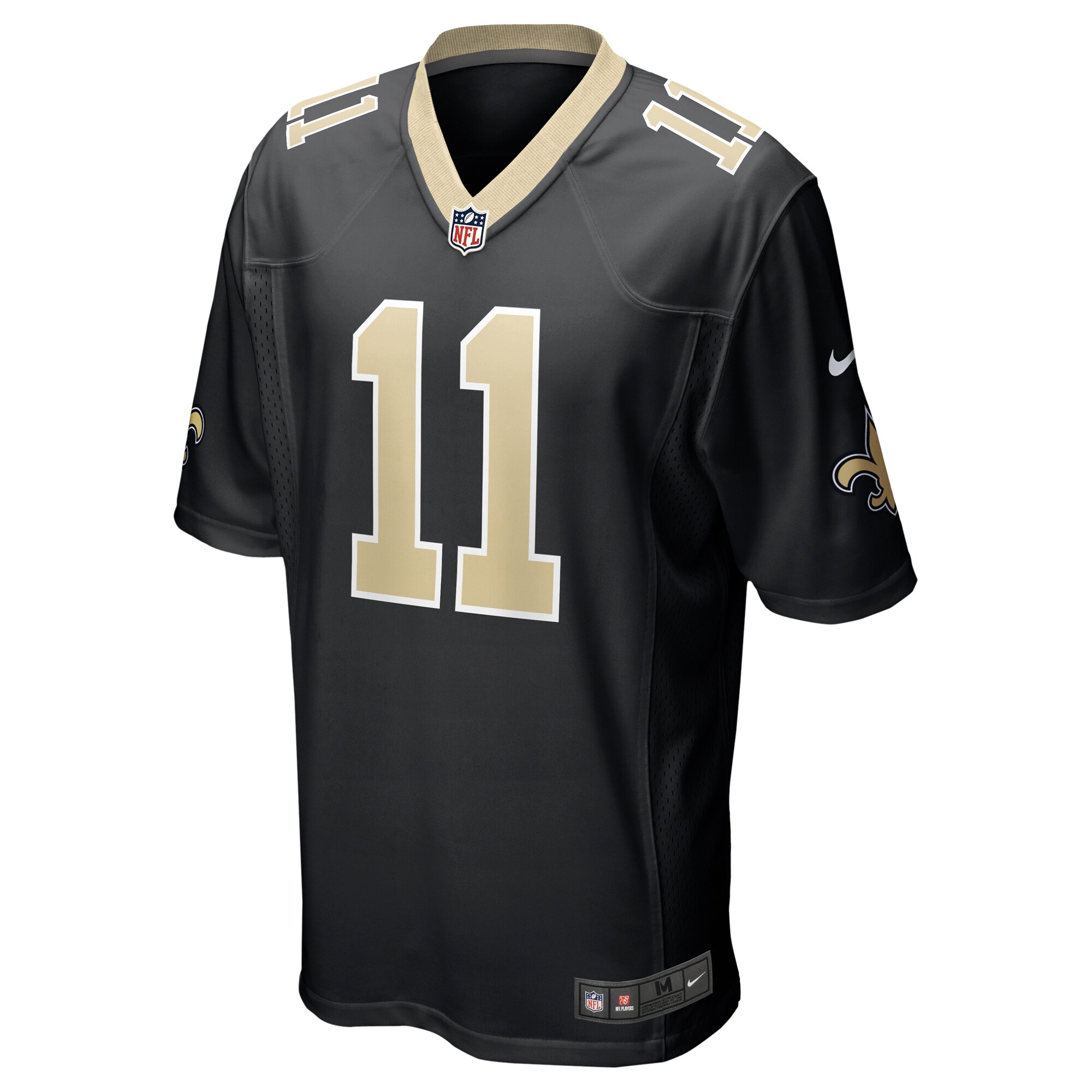 Alternative view of Cameron Dantzler Sr New Orleans Saints Game Jersey - Men's