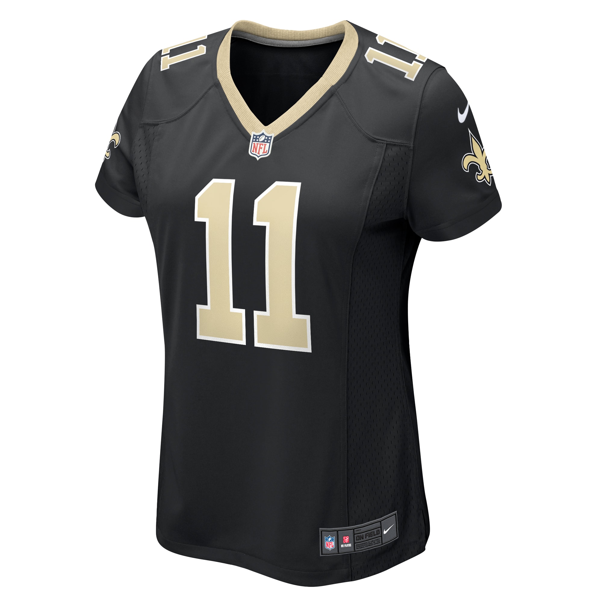 Alternative view of Cameron Dantzler Sr New Orleans Saints Game Jersey - Women's