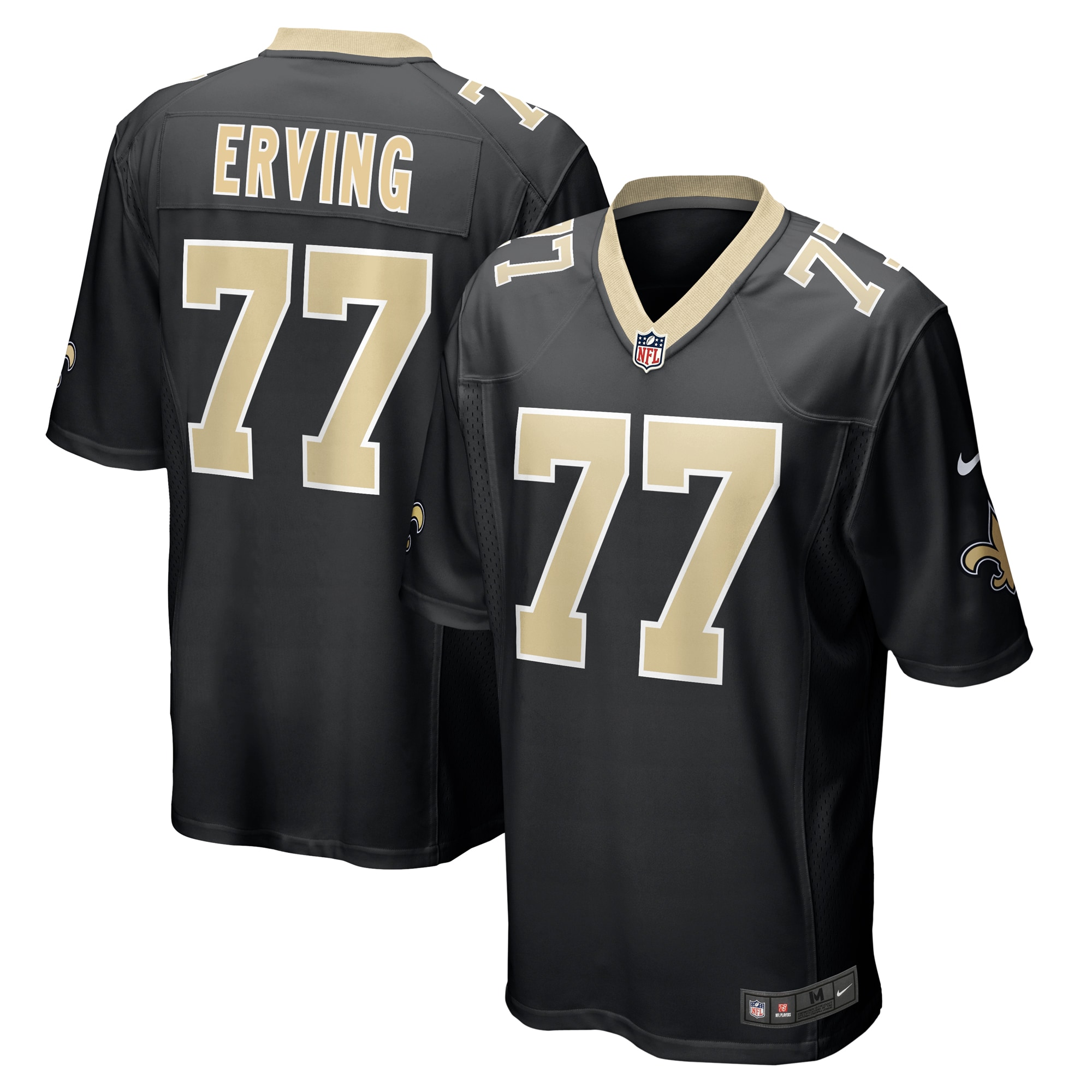 Cameron Erving New Orleans Saints Game Jersey - Men's