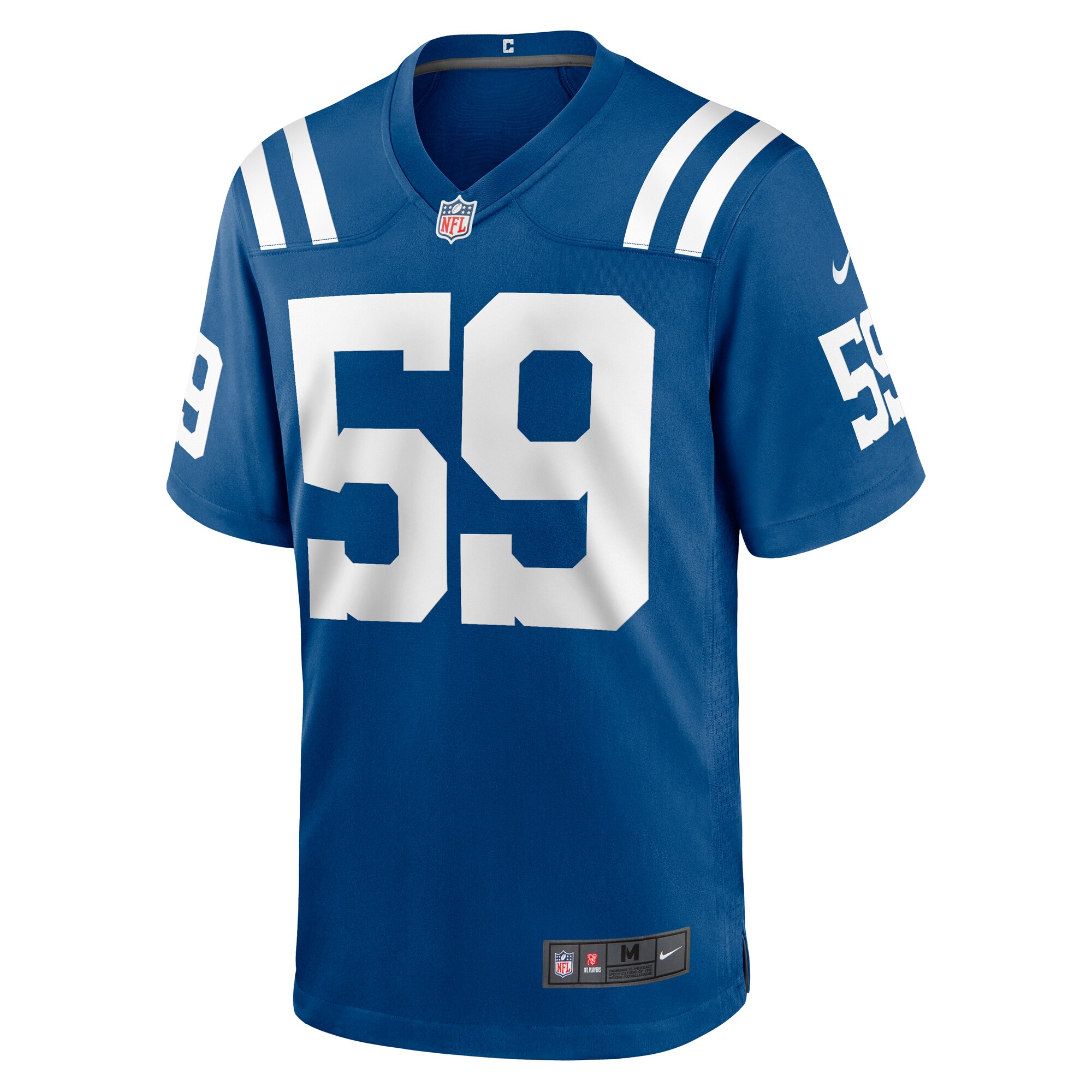 Alternative view of Cameron McGrone Indianapolis Colts Game Jersey - Men's