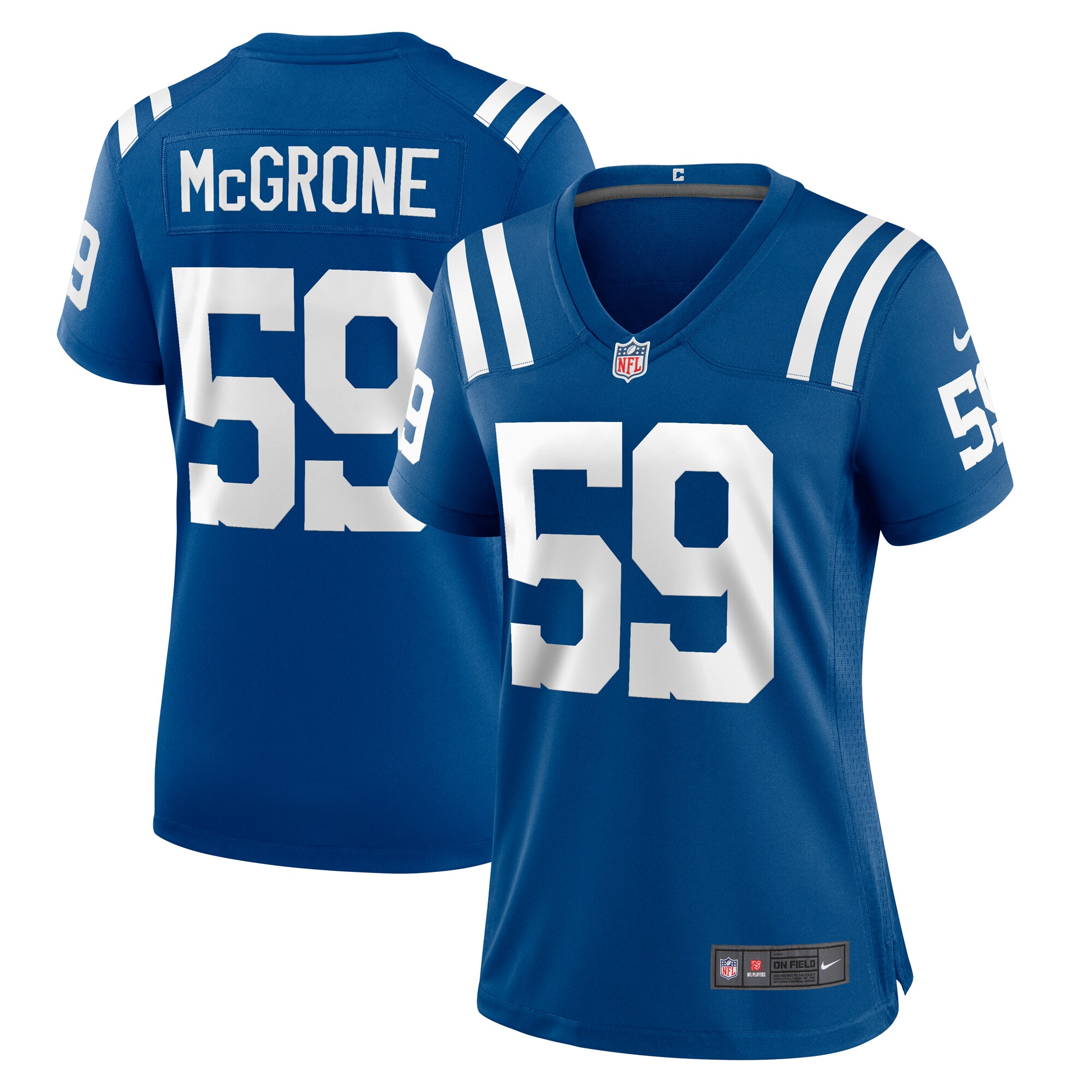 Cameron McGrone Indianapolis Colts Game Jersey - Women's