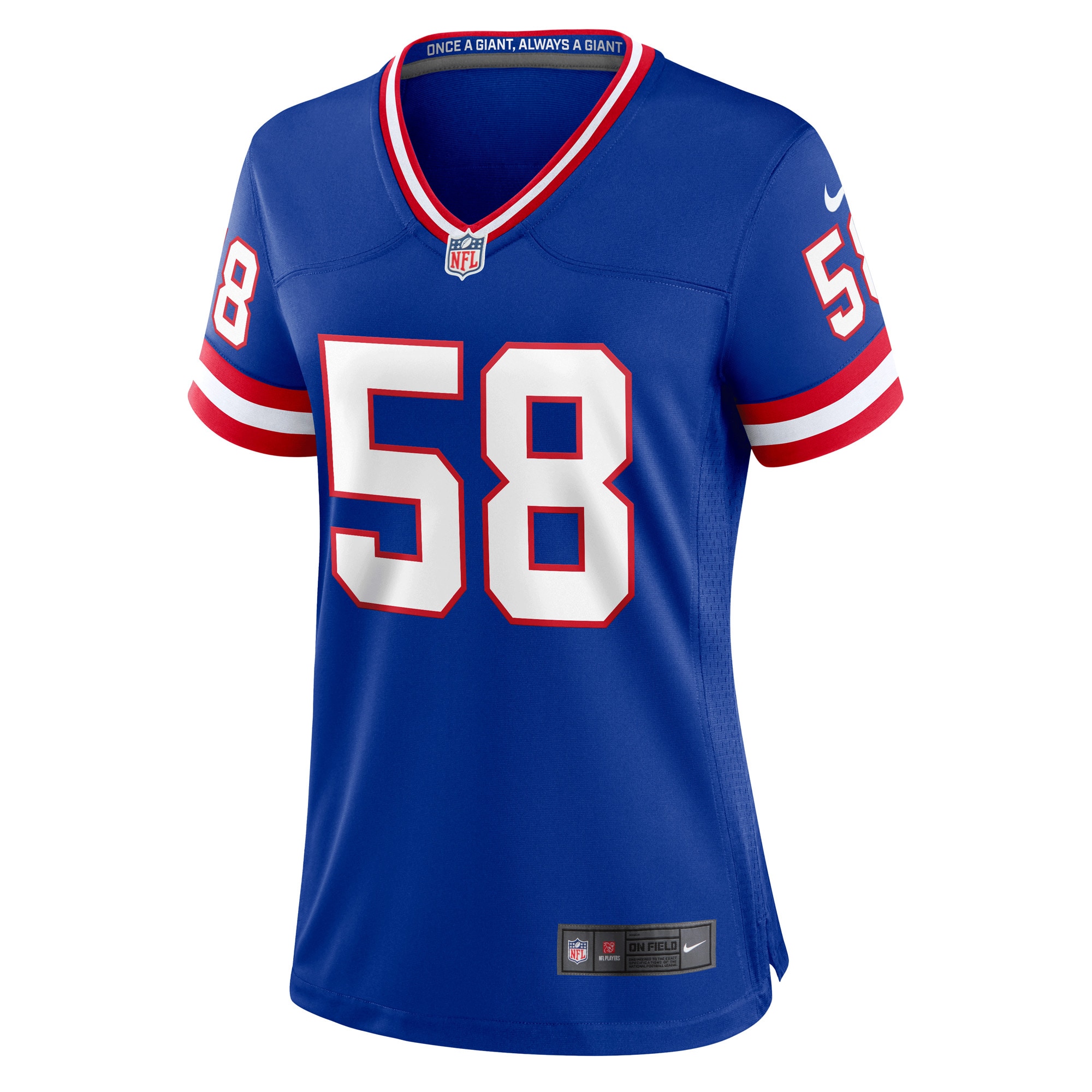 Alternative view of Carl Banks New York Giants Classic Game Jersey - Women's