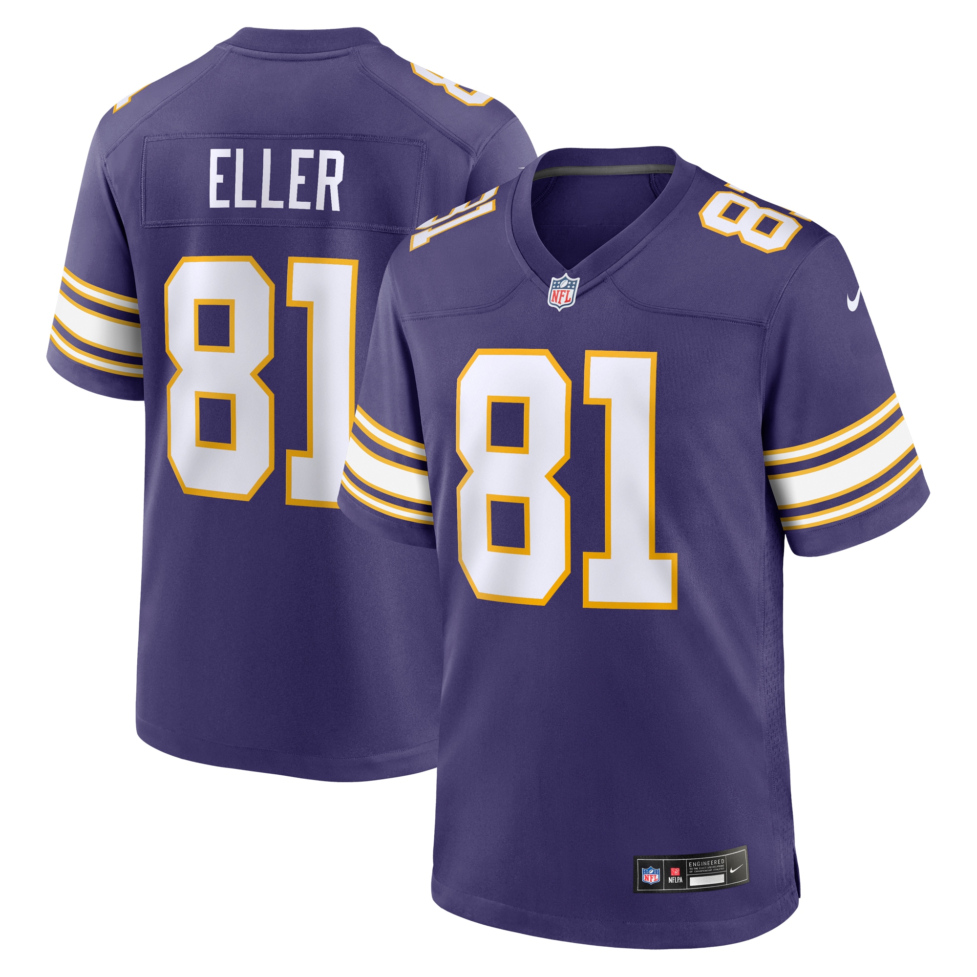 Carl Eller Minnesota Vikings Classic Game Jersey - Men's